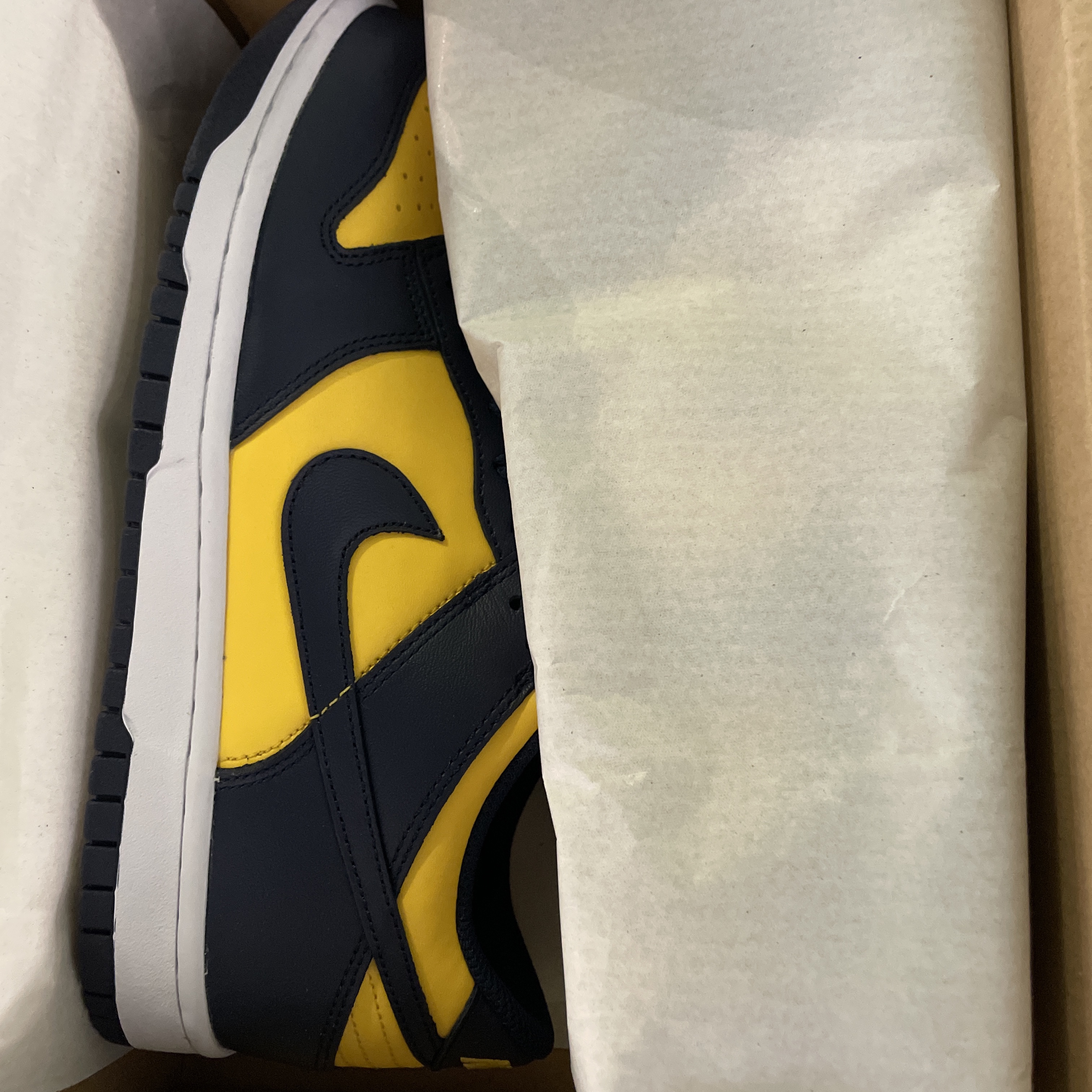 Jordan 1 Retro High OG Bloodline, Nike Dunk Low Retro Varsity Maize 착용 스타일 - 2