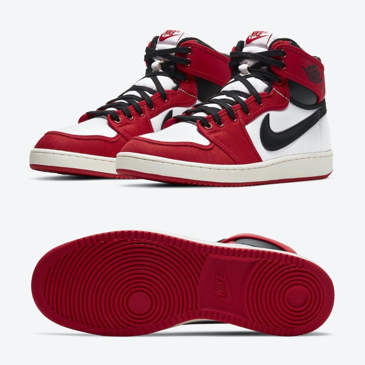 Jordan 1 KO Chicago 2021, Jordan 1 Retro KO High Chicago Vintage 착용 스타일 - 2