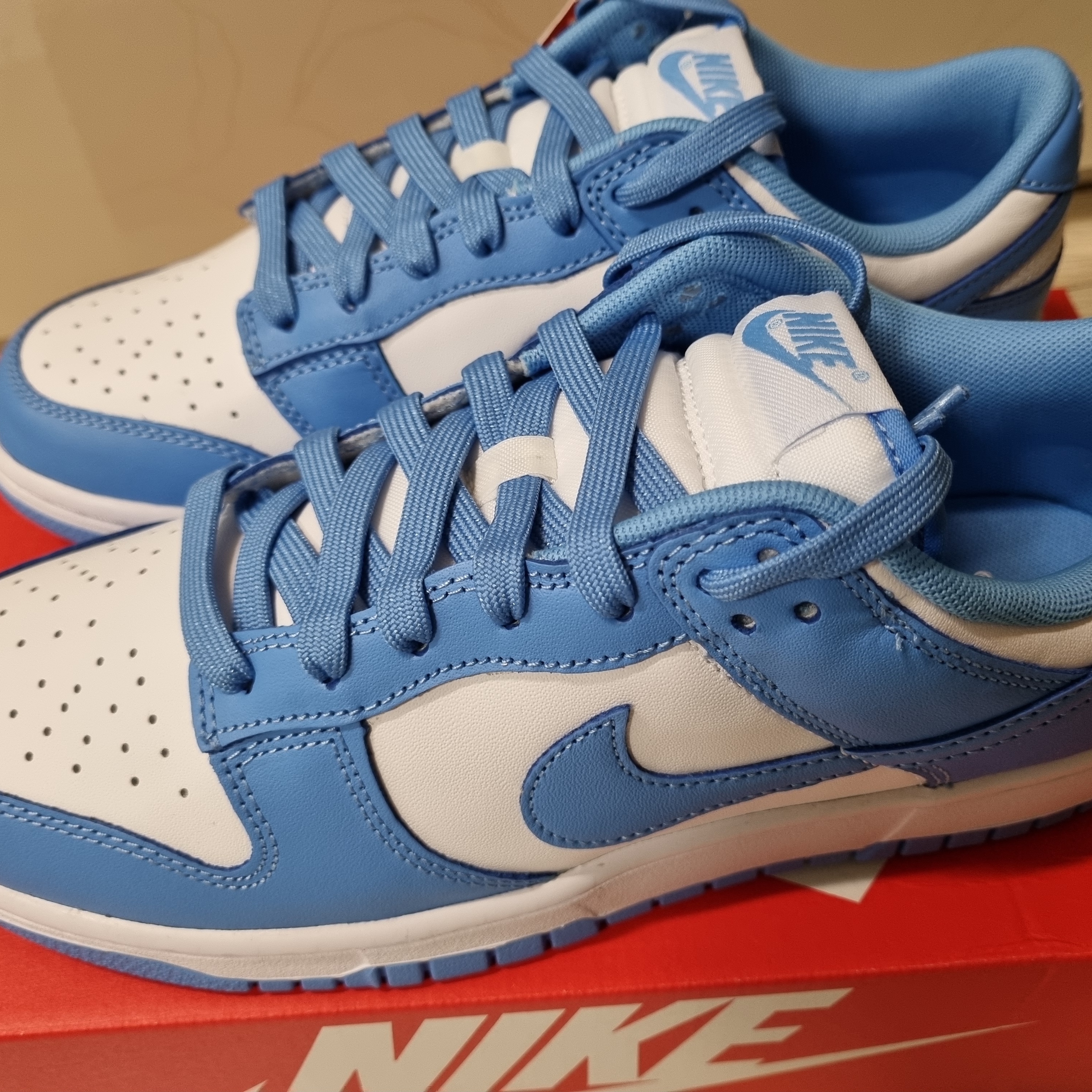 Nike Dunk Low Retro University Blue 착용 스타일