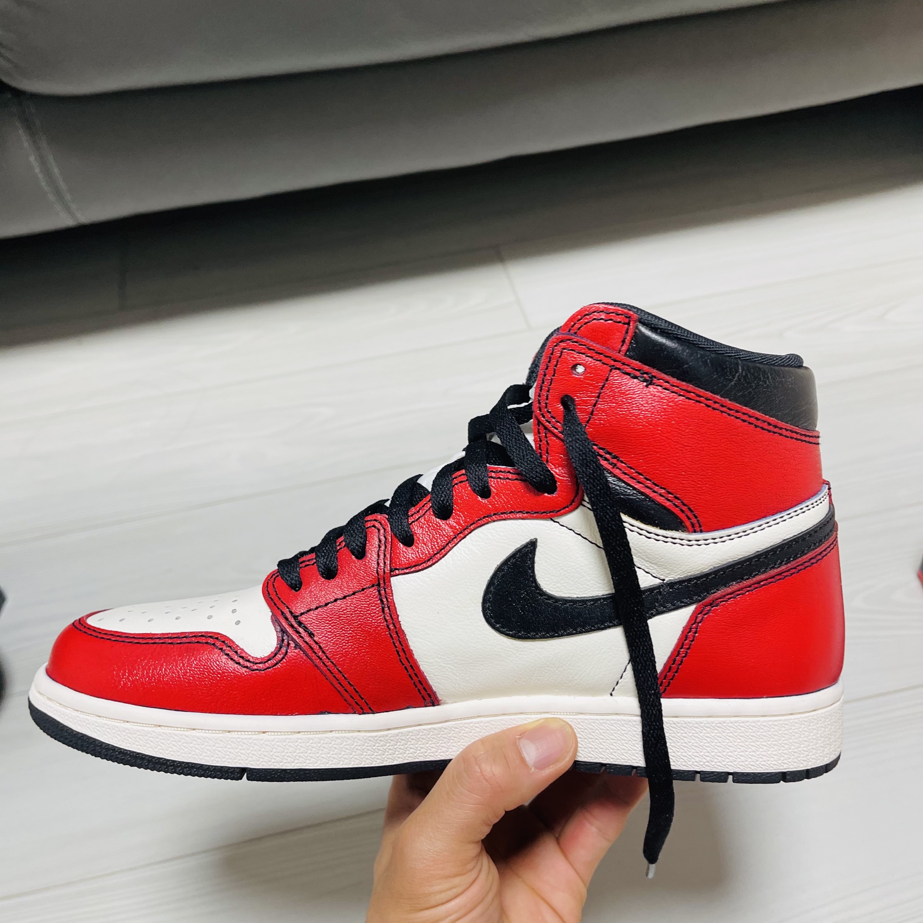 Jordan 1 Retro High OG Defiant SB LA to Chicago 착용 스타일 - 1