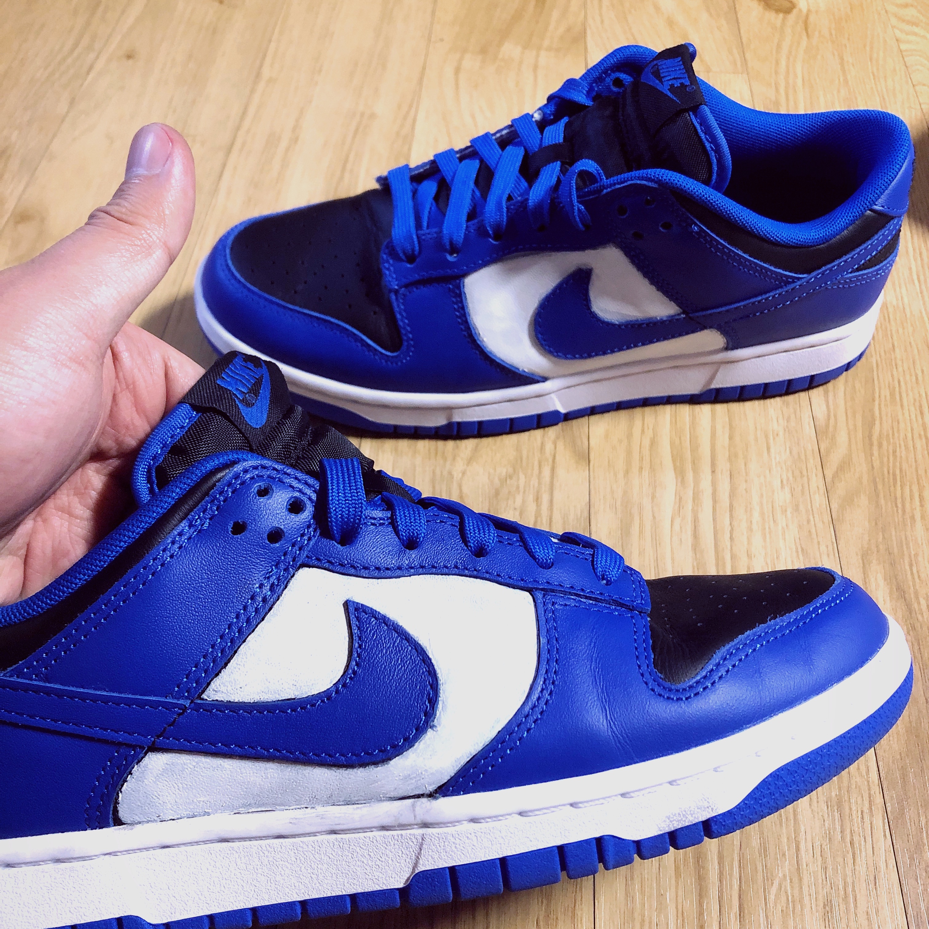 Nike Dunk Low Retro Hyper Cobalt, Nike Dunk Low SP Kentucky 2020 착용 스타일