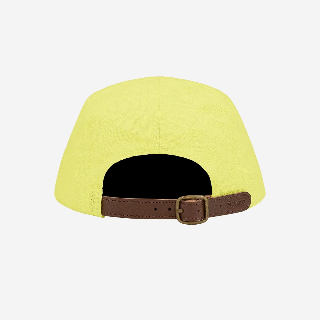 Supreme Linen Camp Cap Lime - 21SS 상세 이미지 2