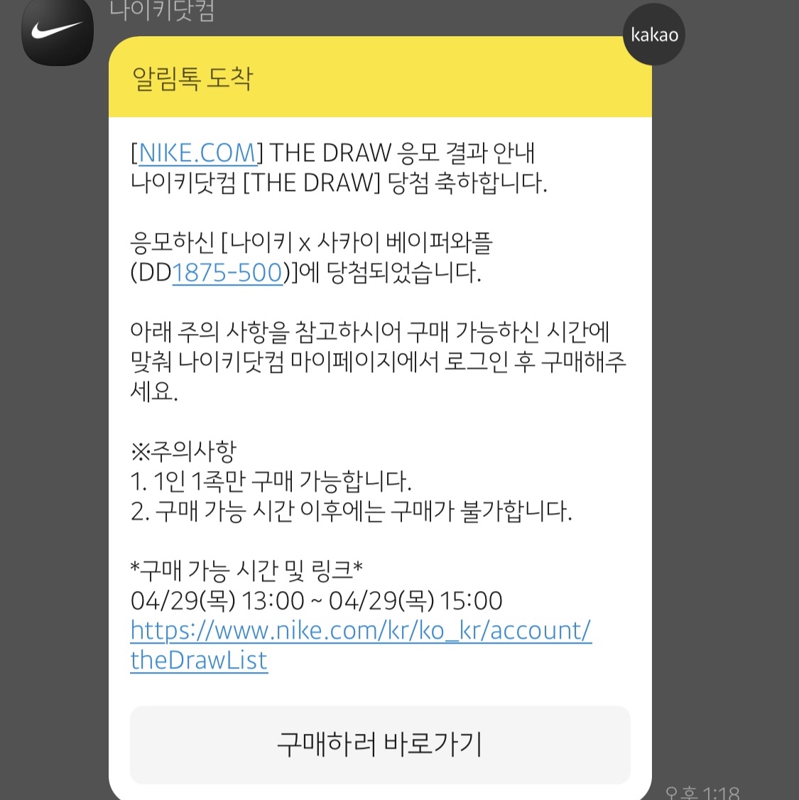 Nike x Sacai VaporWaffle Dark Iris 착용 스타일