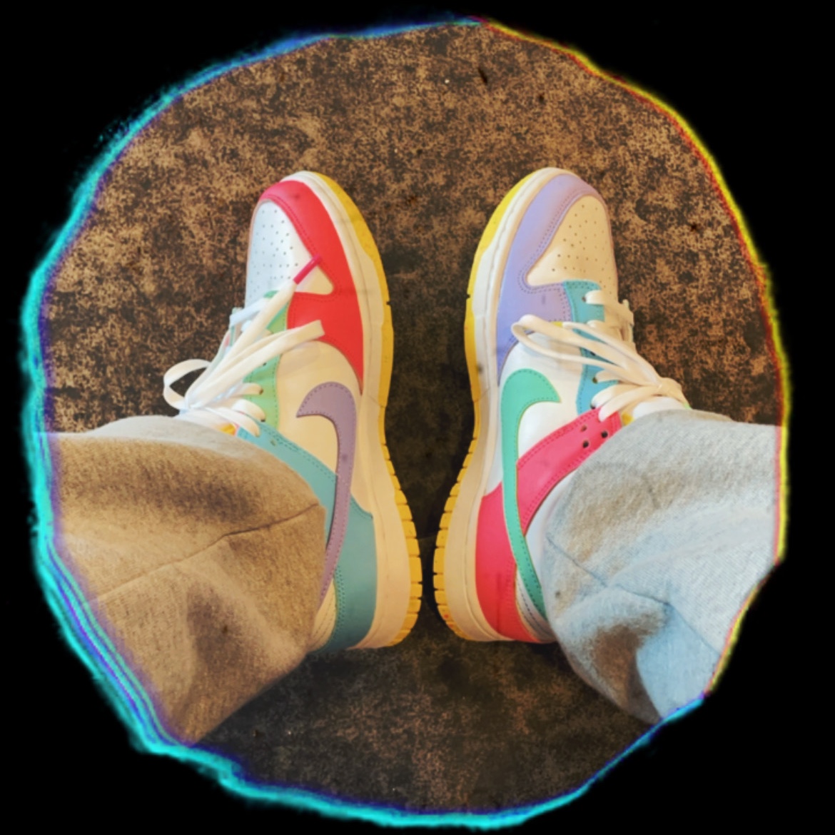 (W) Nike Dunk Low SE Candy 착용 스타일