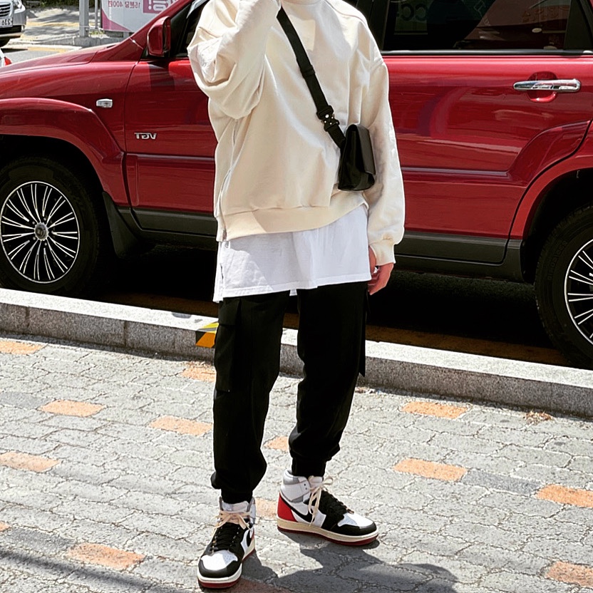 Jordan 1 x Union Retro High Black Toe 착용 스타일 - 1