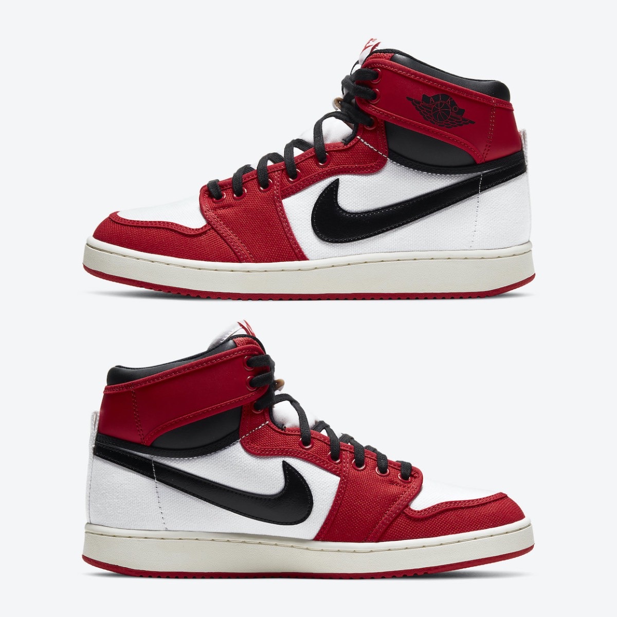 Jordan 1 KO Chicago 2021, Jordan 1 Retro KO High Chicago Vintage 착용 스타일 - 3