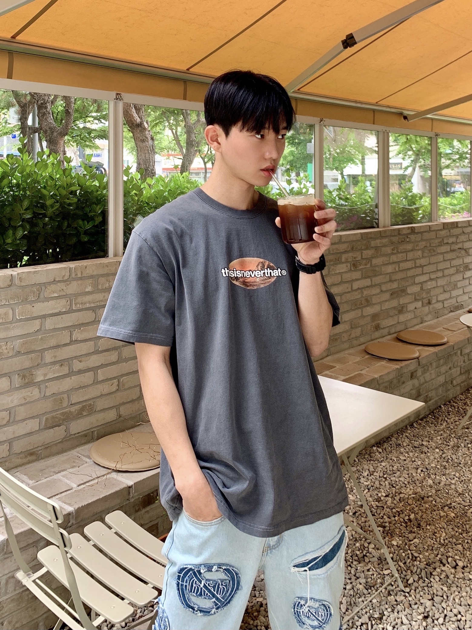 Nike Air Max 95 OG Neon Yellow 2020 착용 스타일 - 3