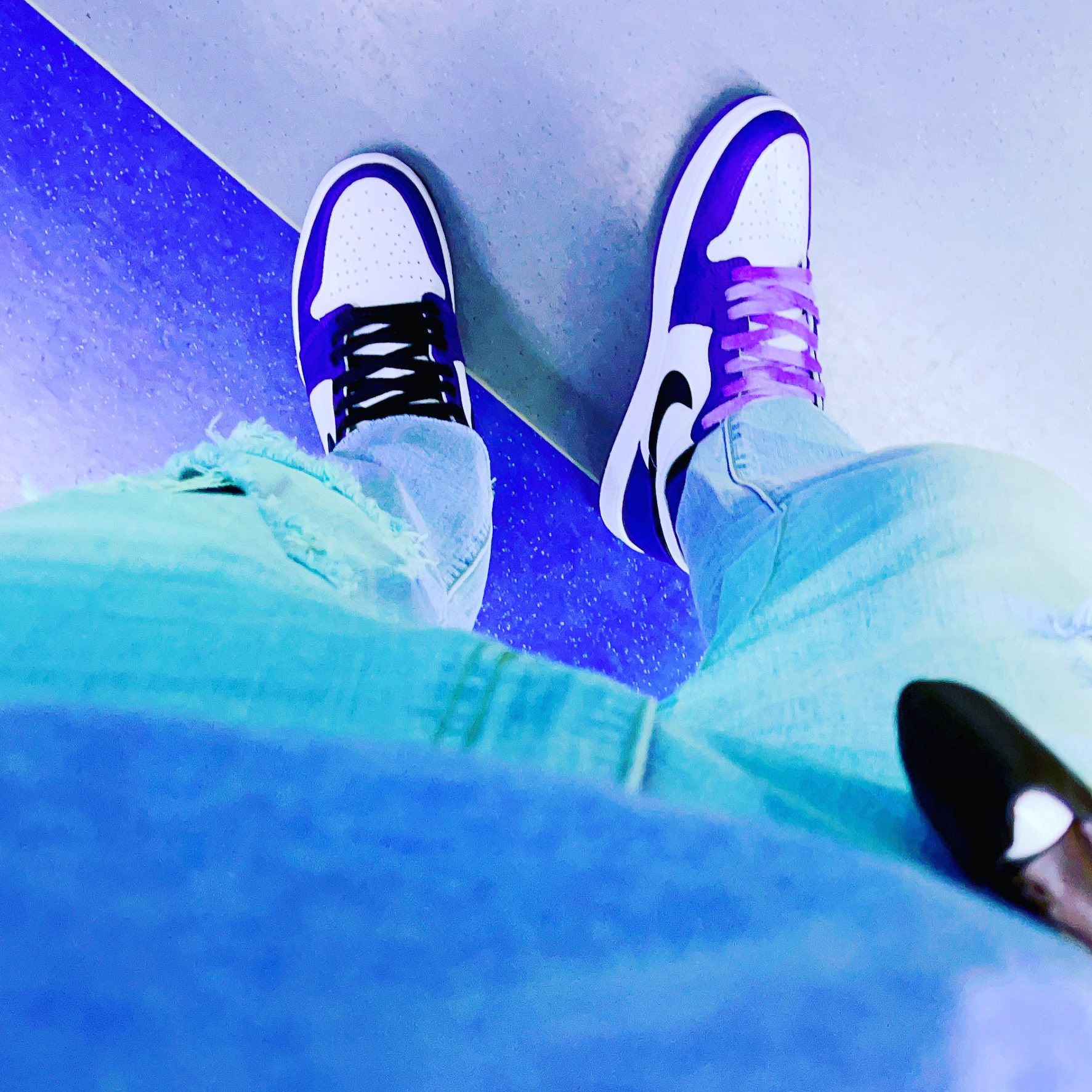 Jordan 1 Retro High OG Court Purple 2020 착용 스타일