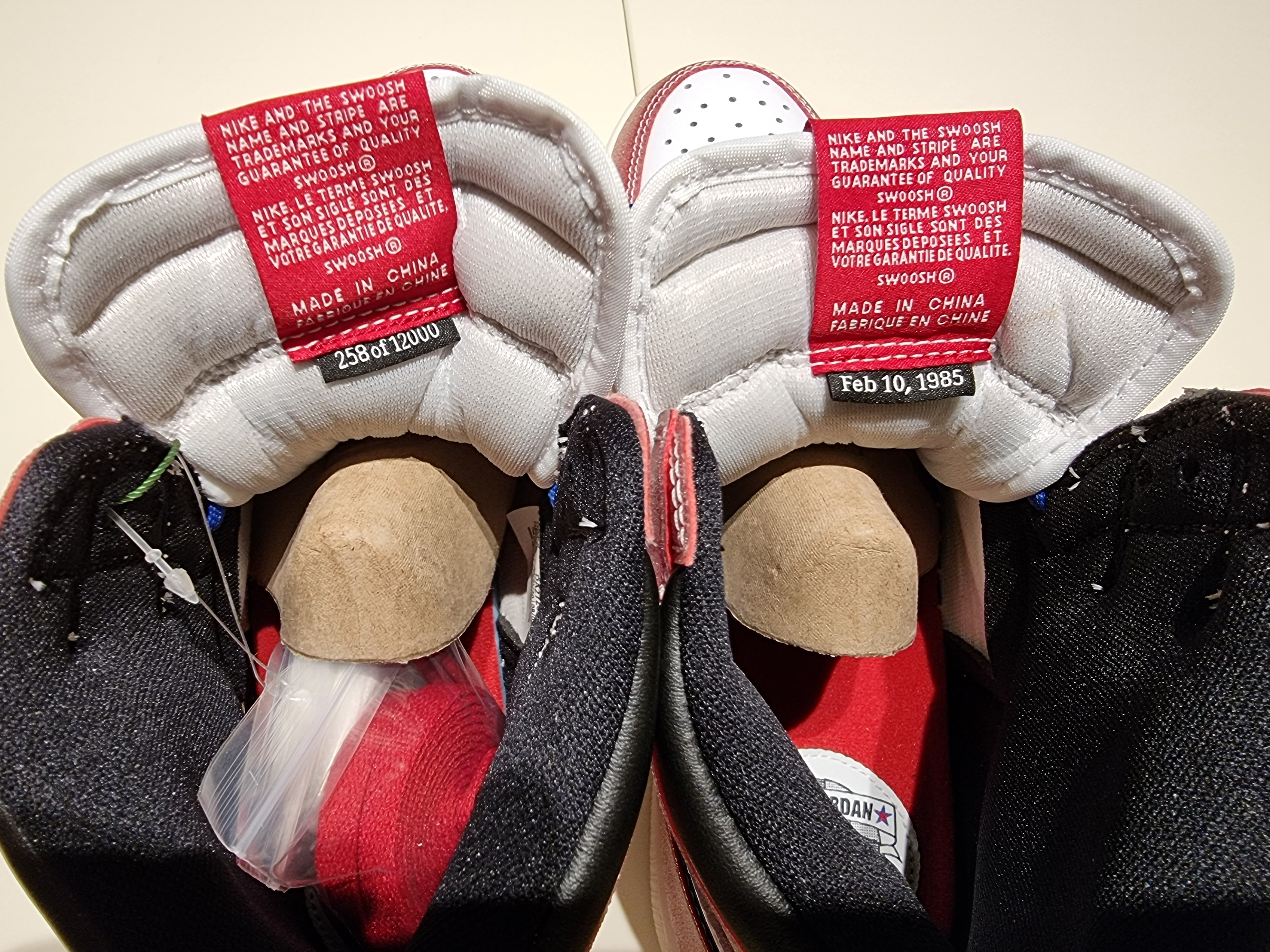 Jordan 1 x Trophy Room Retro High OG SP Chicago (Friends & Family) 착용 스타일 - 2
