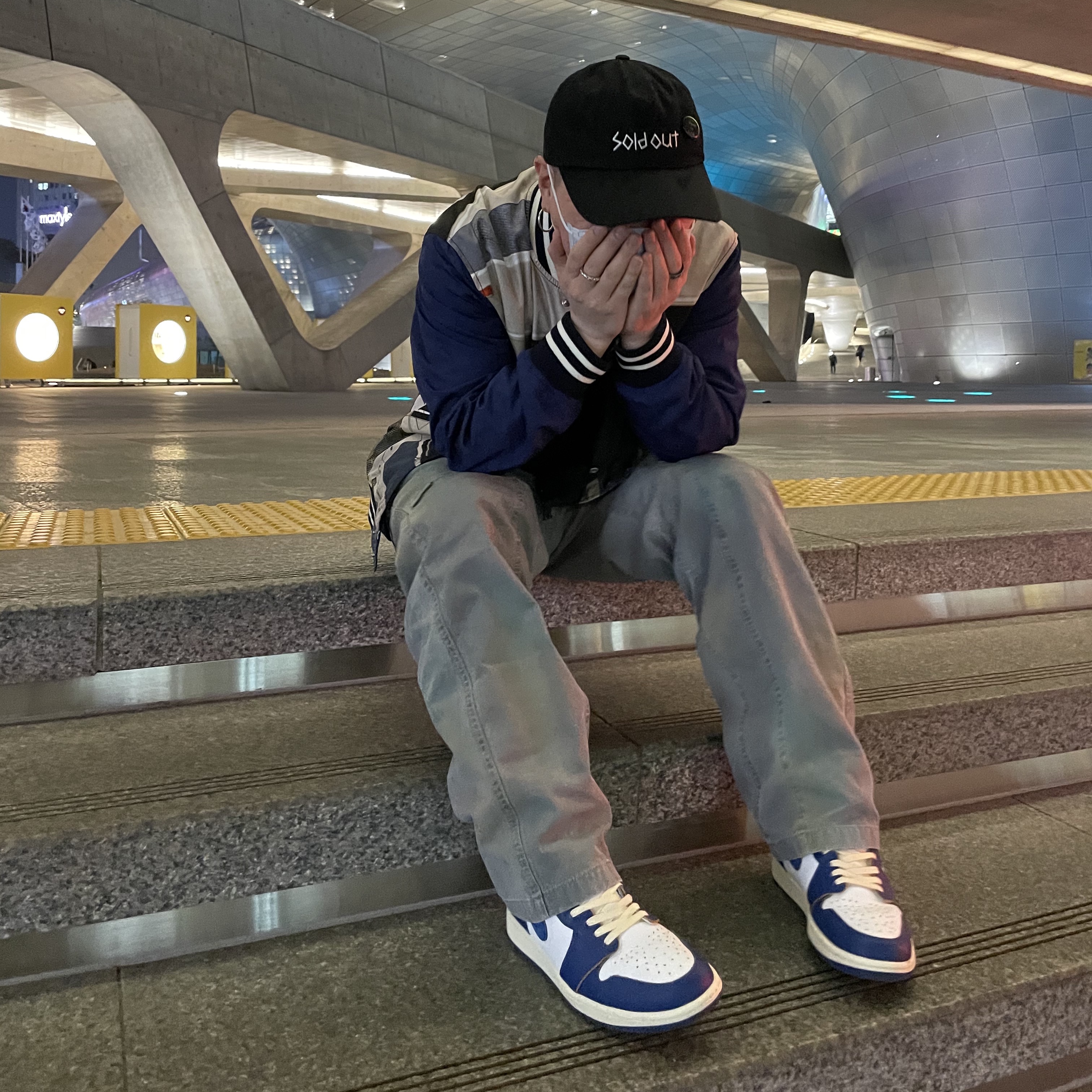 Jordan 1 x Union Retro High Blue Toe 착용 스타일