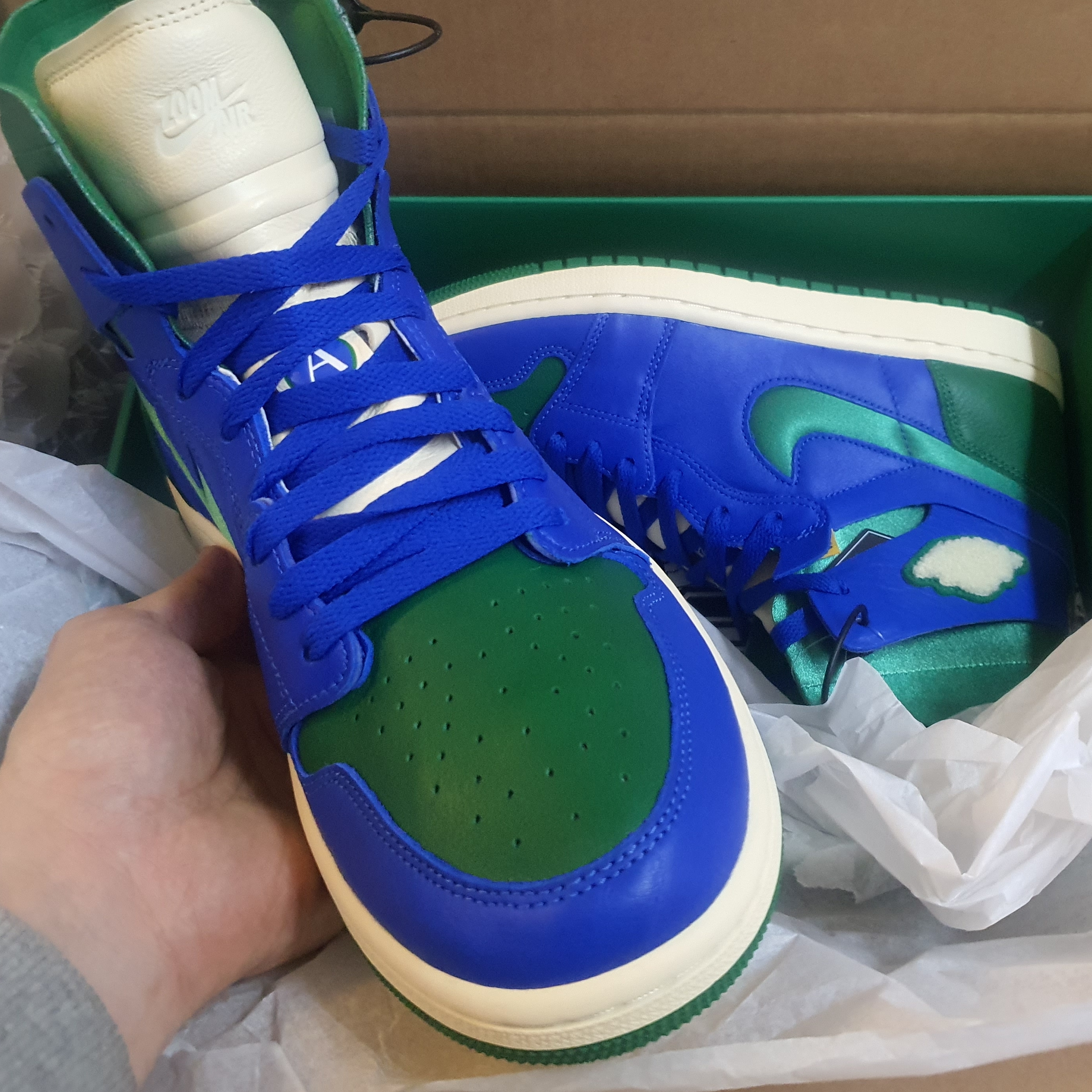 (W) Jordan 1 x Aleali May Zoom CMFT SP Califia 착용 스타일 - 4