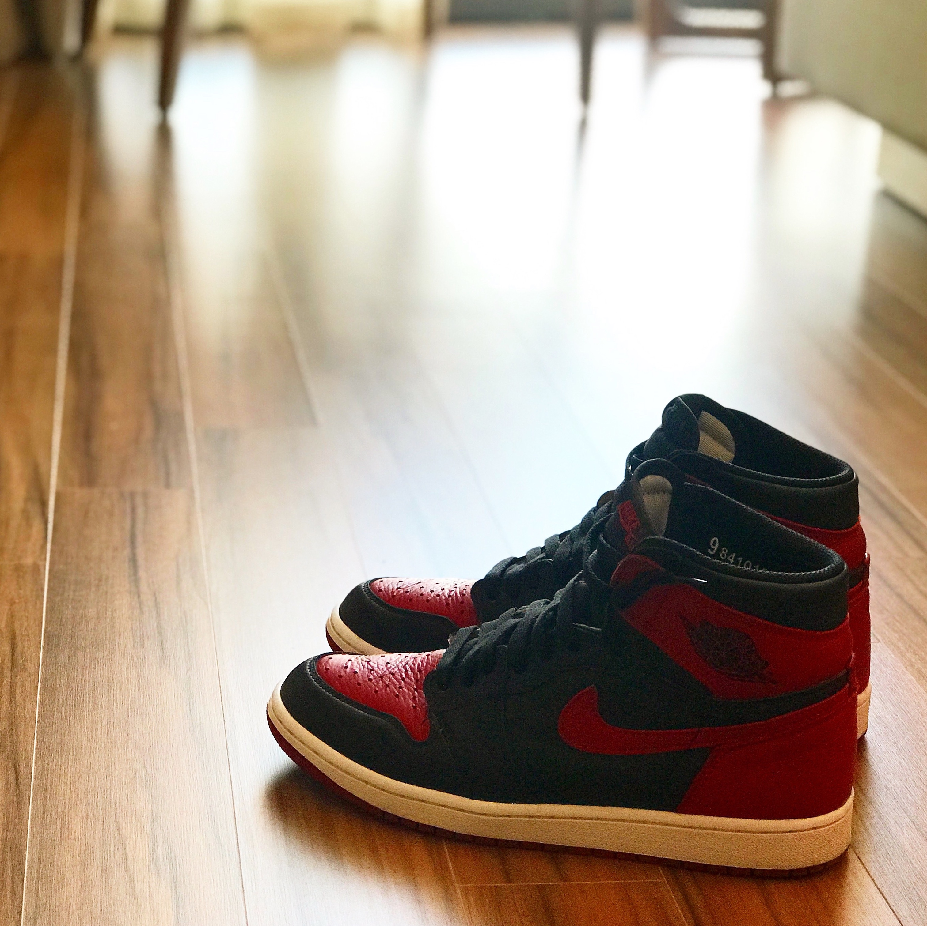 Jordan 1 Retro High OG Bred Banned 2016 착용 스타일