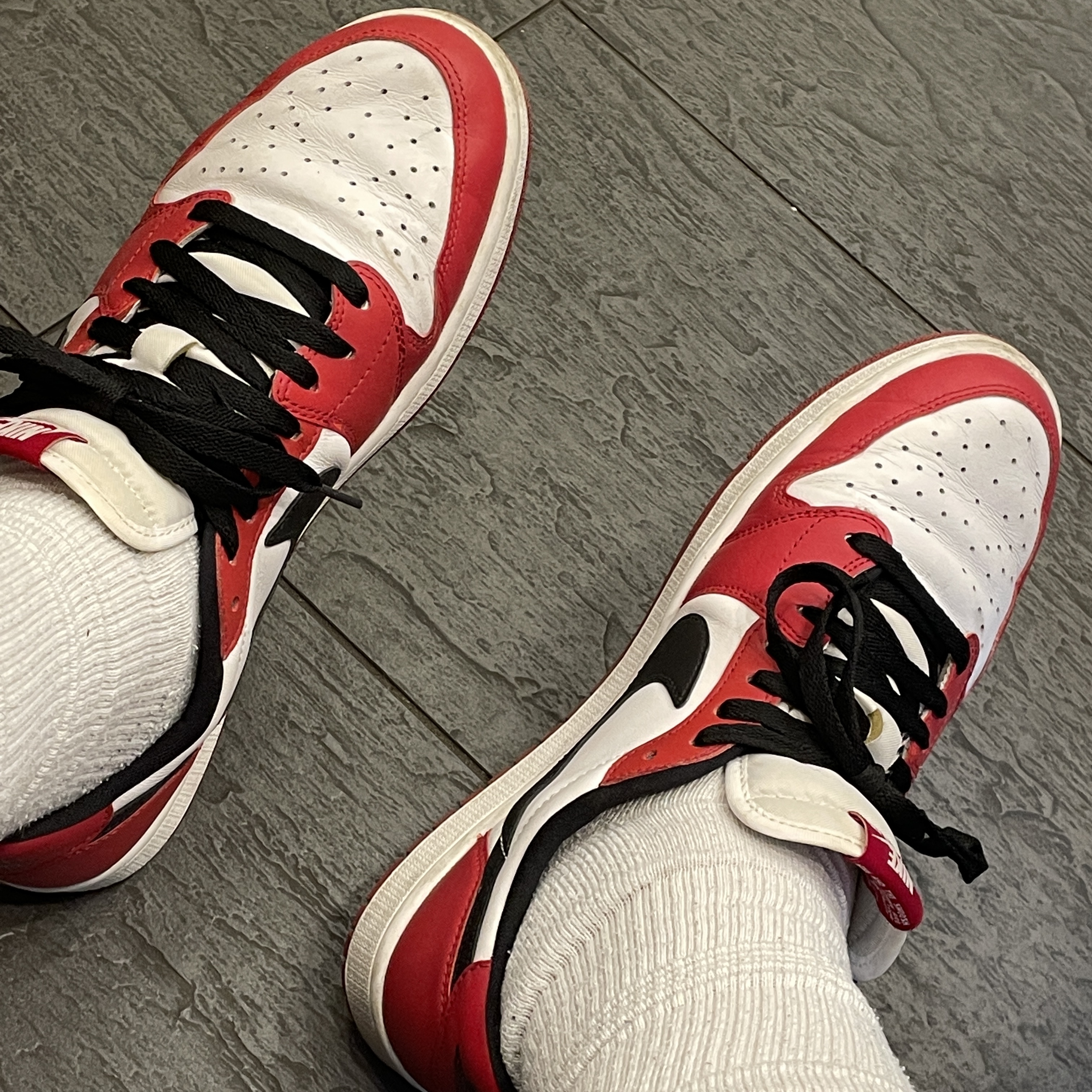 Jordan 1 Retro Low OG Chicago 2016 착용 스타일