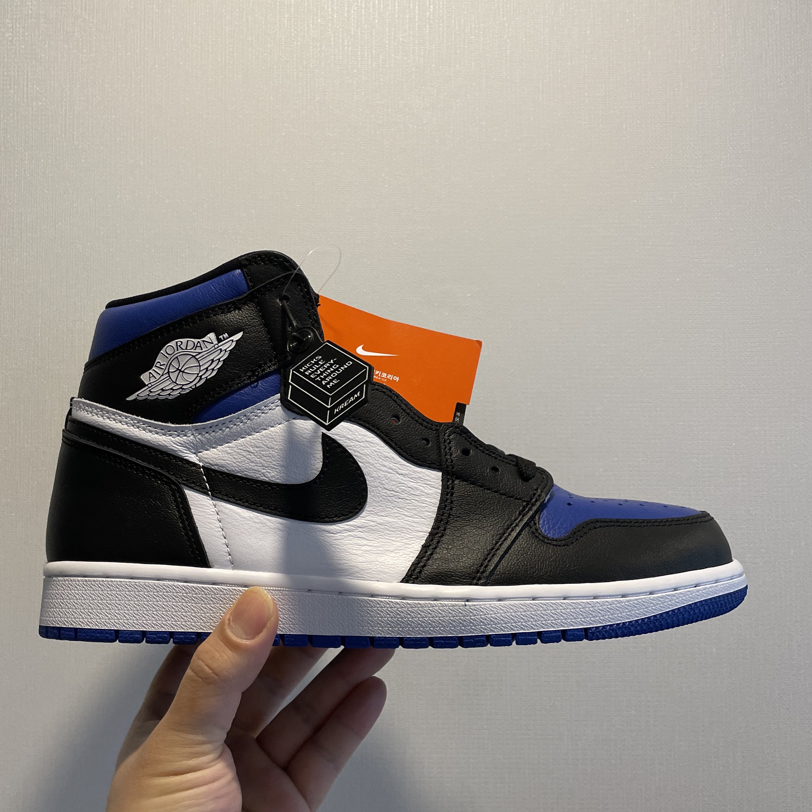 Jordan 1 Retro High OG Royal Toe 착용 스타일
