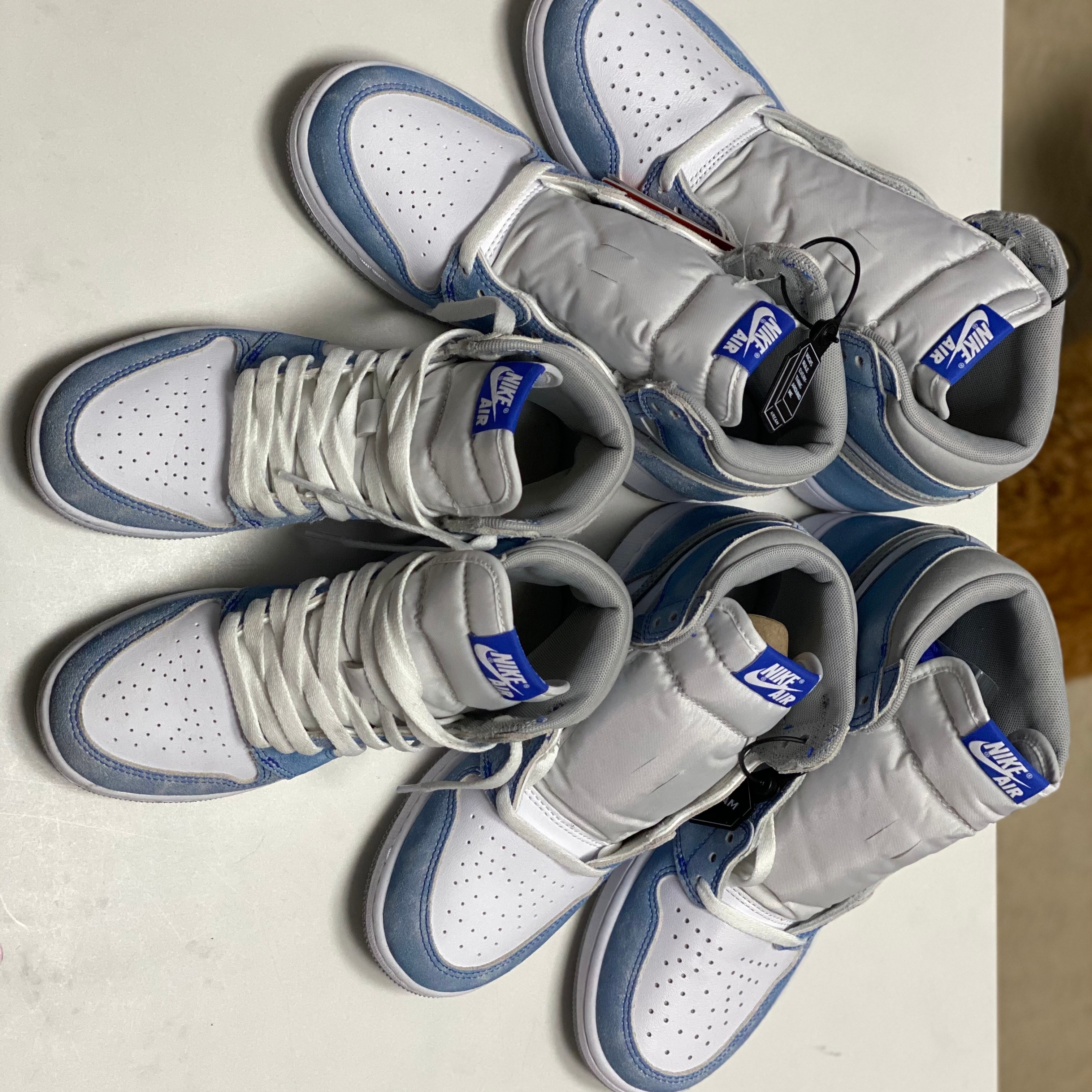 (GS) Jordan 1 Retro High OG Hyper Royal, Jordan 1 Retro High OG Hyper Royal 착용 스타일 - 3