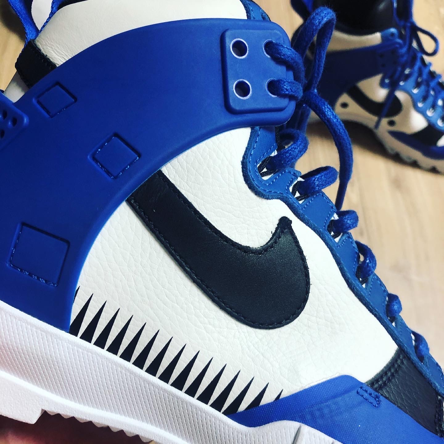 Nike x Undercover SFB Jungle Dunk White 착용 스타일 - 4