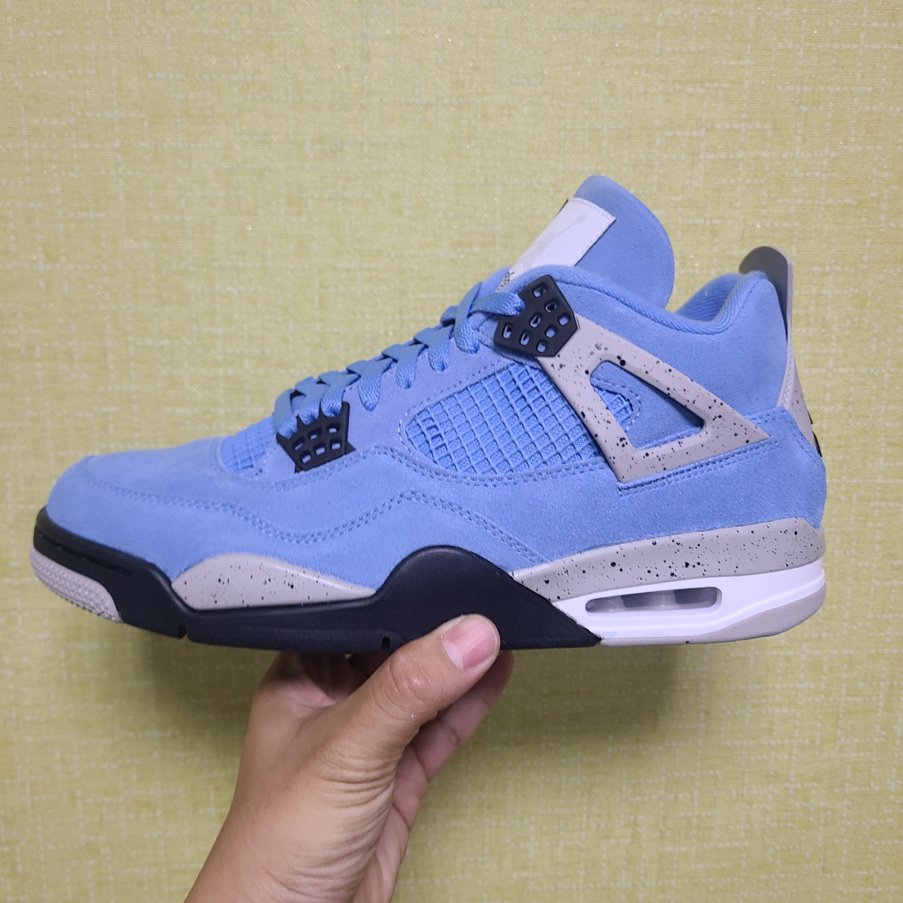Jordan 4 Retro University Blue, (TD) Jordan 4 Retro University Blue 착용 스타일 - 3