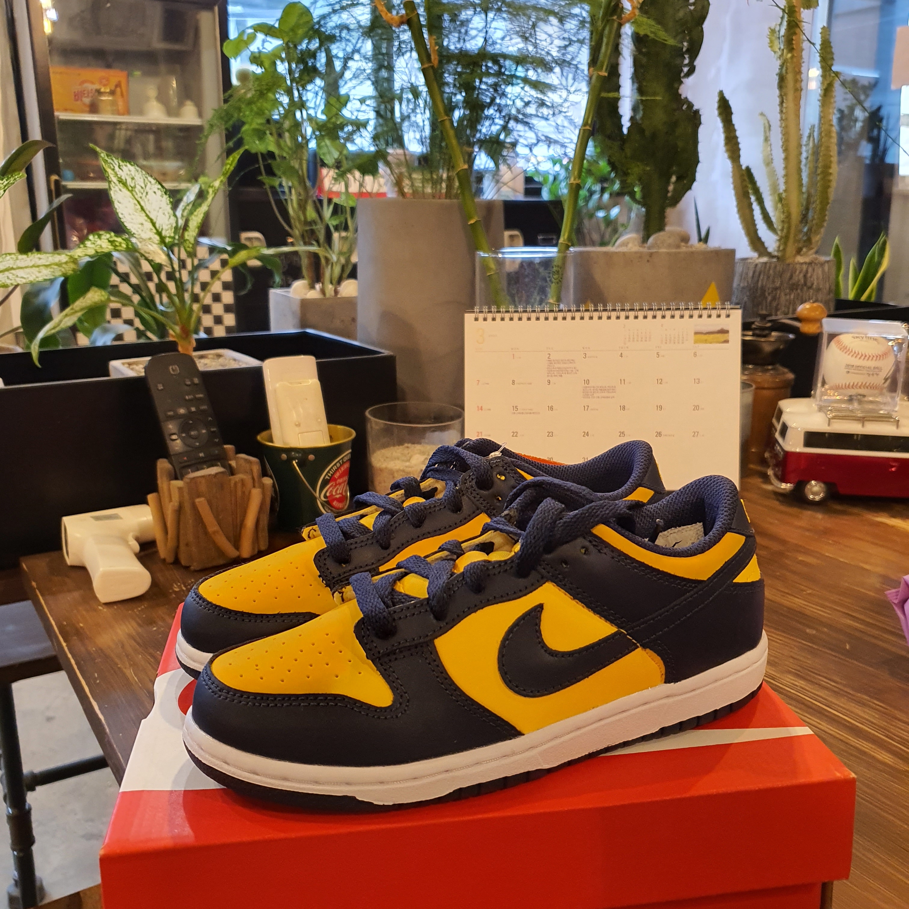 (PS) Nike Dunk Low Varsity Maize 착용 스타일