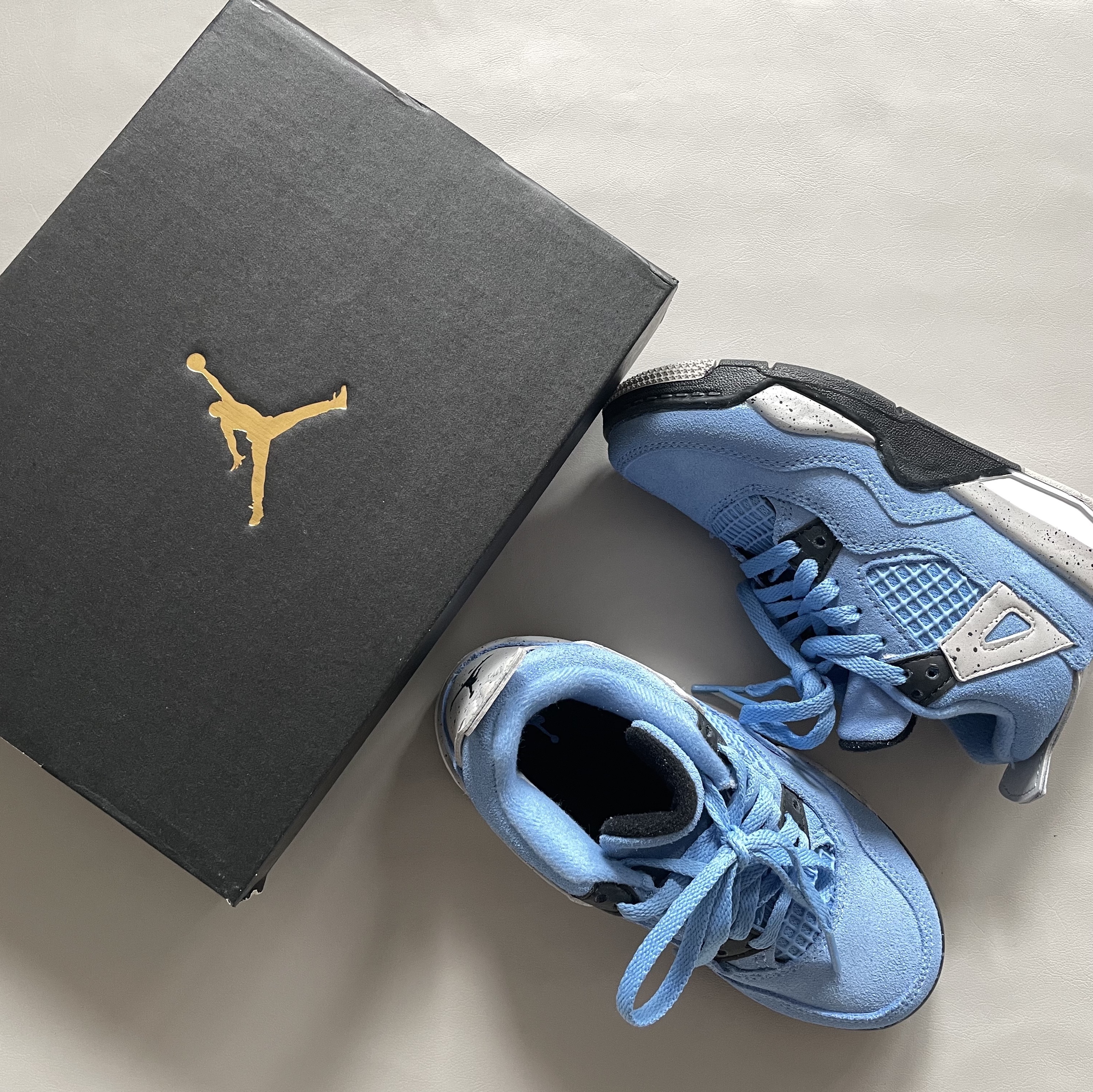 (PS) Jordan 4 Retro University Blue 착용 스타일