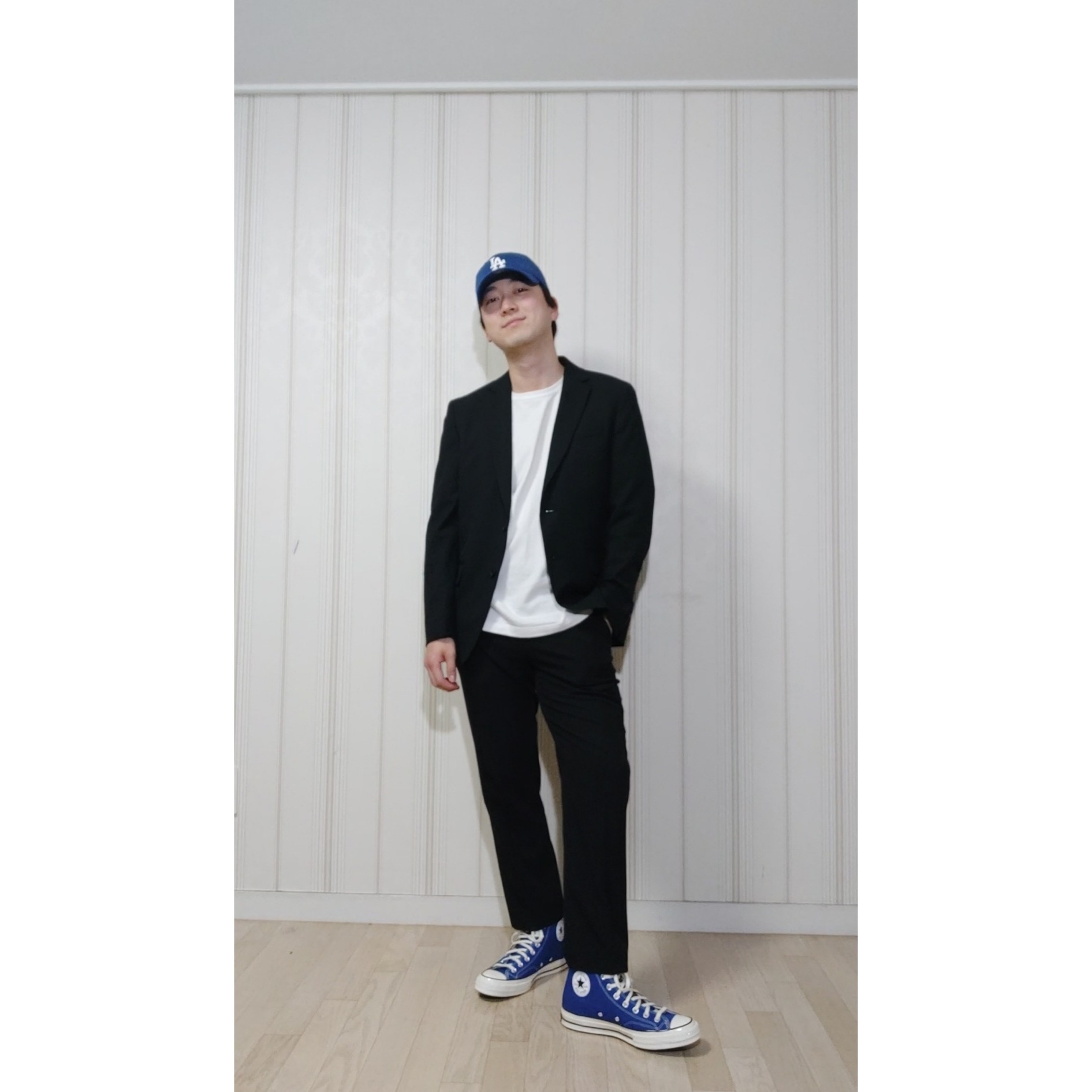 Converse Chuck 70 High Rush Blue 착용 스타일 - 3