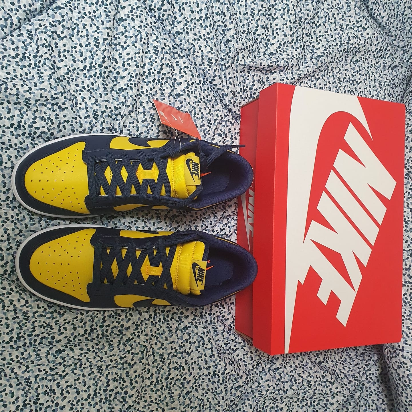 Nike Dunk Low Retro Varsity Maize 착용 스타일 - 5