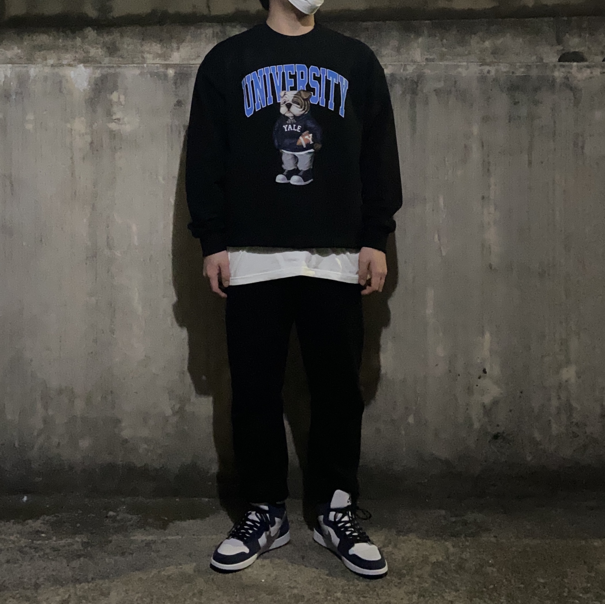 Jordan 1 Retro High OG CO.JP Midnight Navy 착용 스타일 - 1