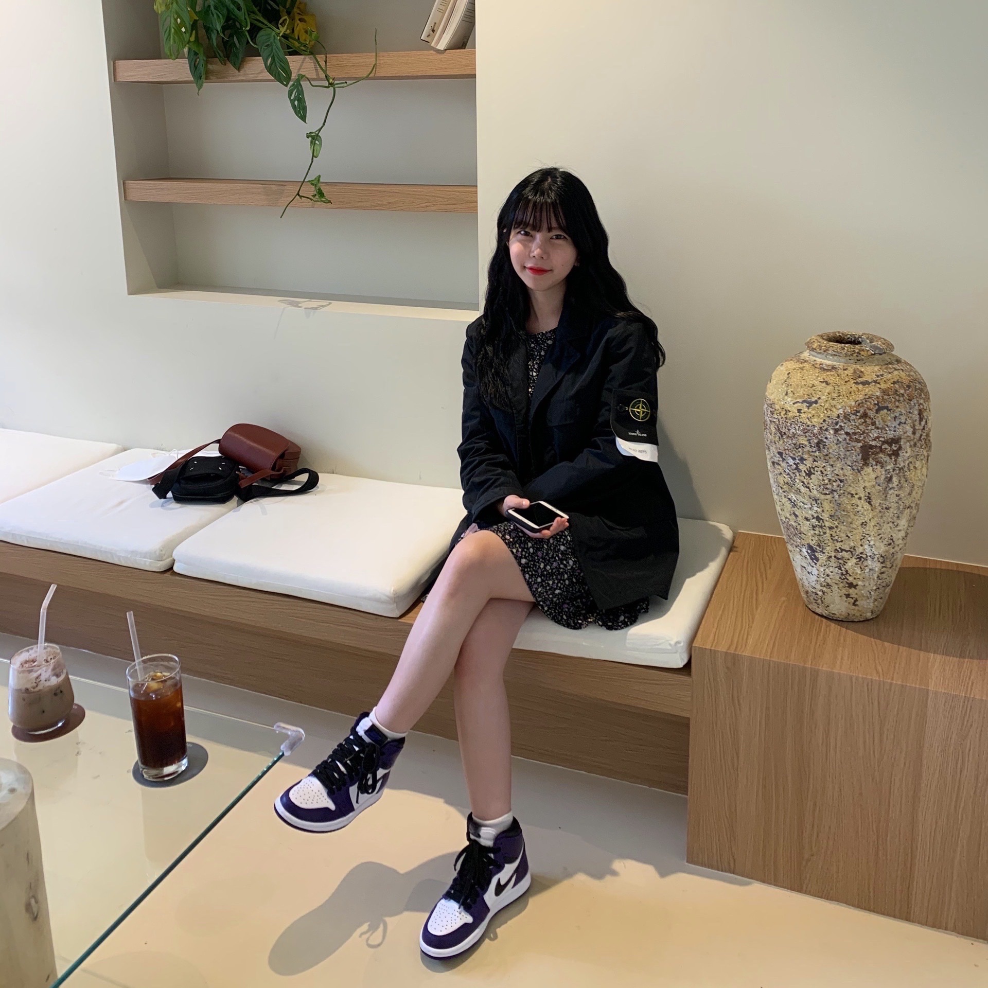 Jordan 1 Retro High OG Court Purple 2020 착용 스타일