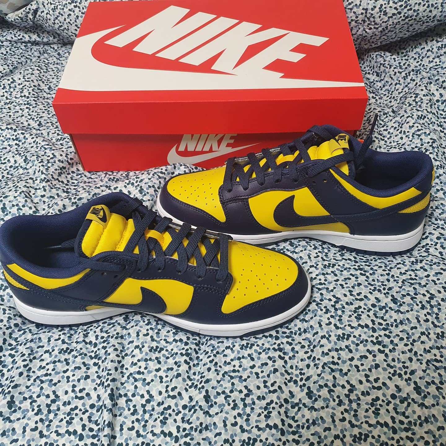 Nike Dunk Low Retro Varsity Maize 착용 스타일 - 1
