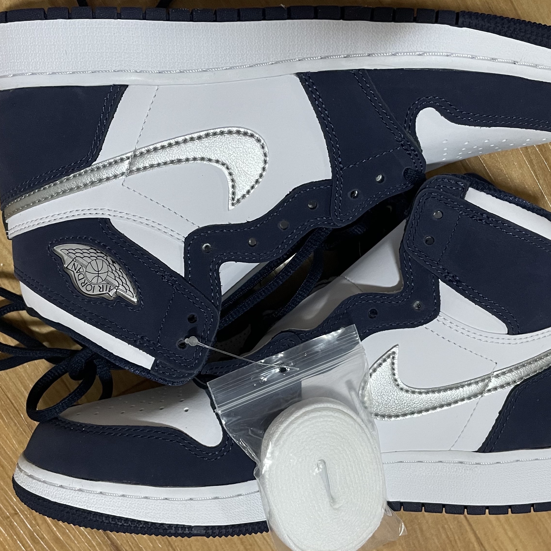 (GS) Jordan 1 Retro High OG CO.JP Midnight Navy 착용 스타일 - 1