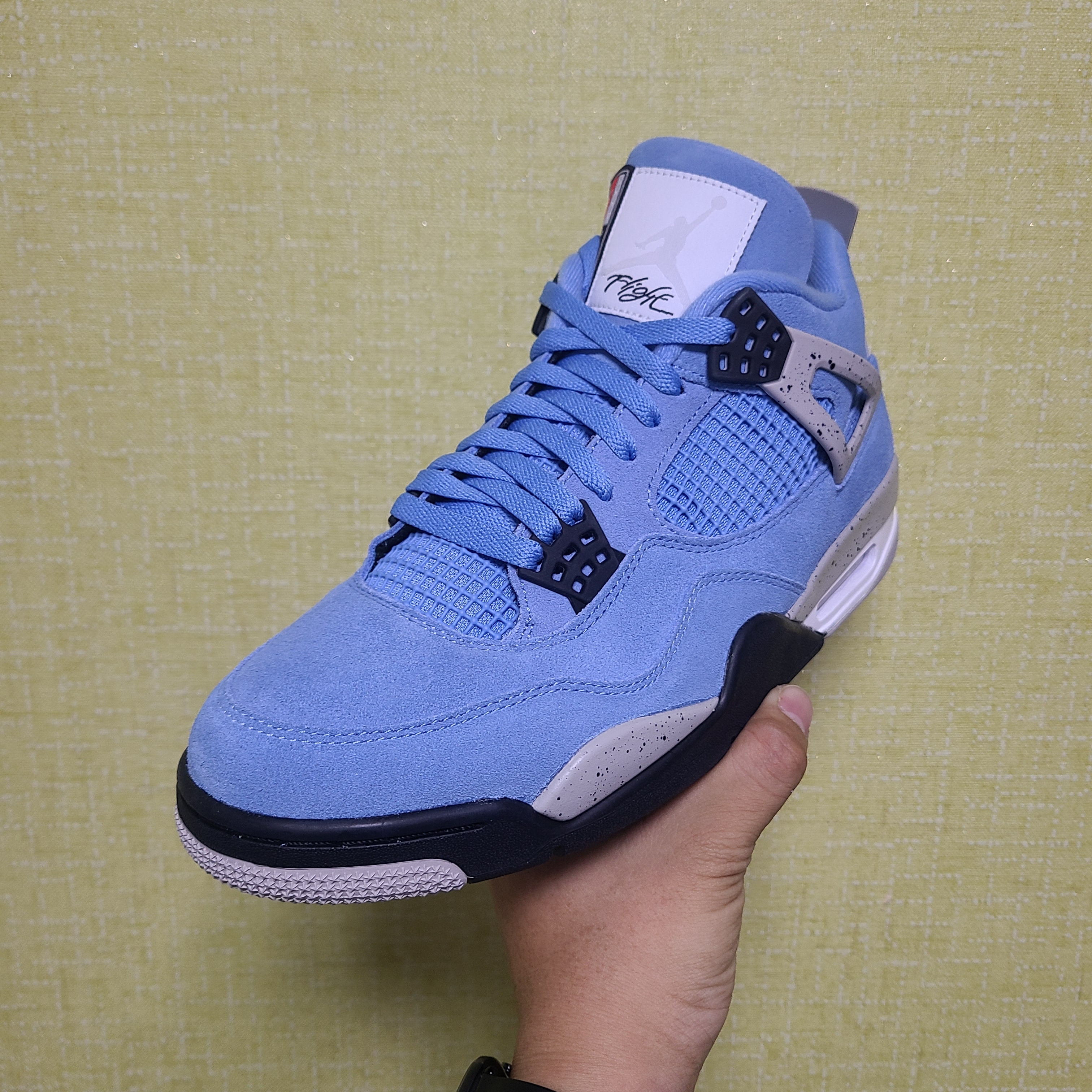 Jordan 4 Retro University Blue, (TD) Jordan 4 Retro University Blue 착용 스타일 - 4