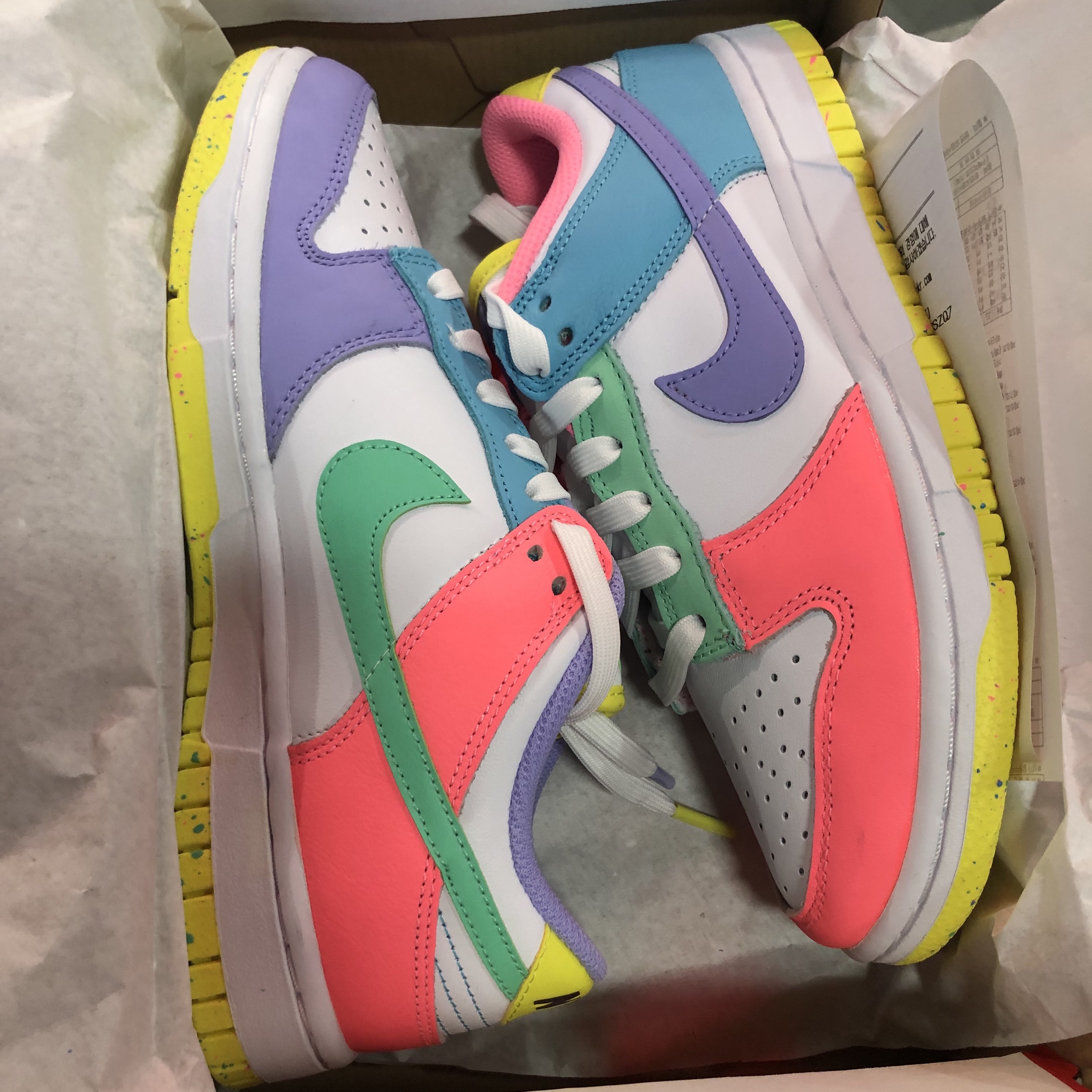 (W) Nike Dunk Low SE Candy 착용 스타일