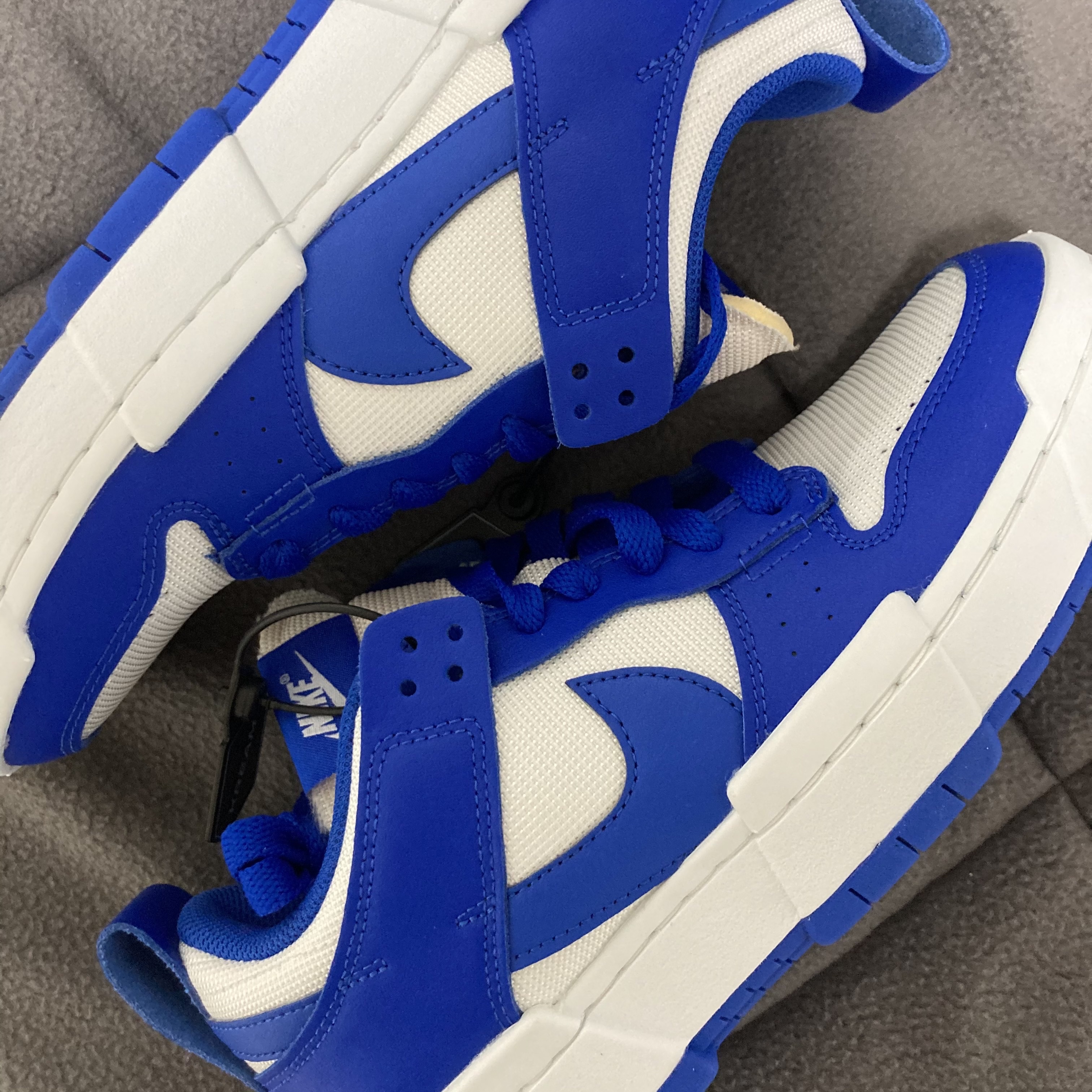 (W) Nike Dunk Low Disrupt Game Royal 착용 스타일