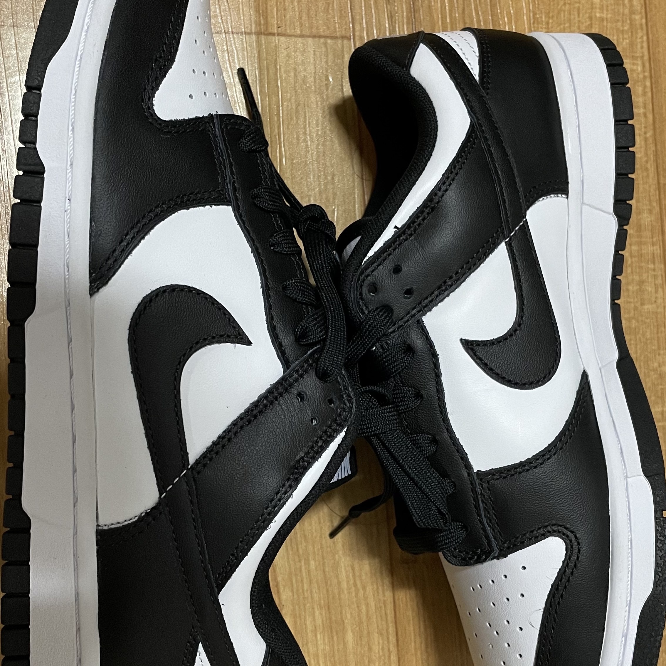 Nike Dunk Low Retro Black 착용 스타일 - 3