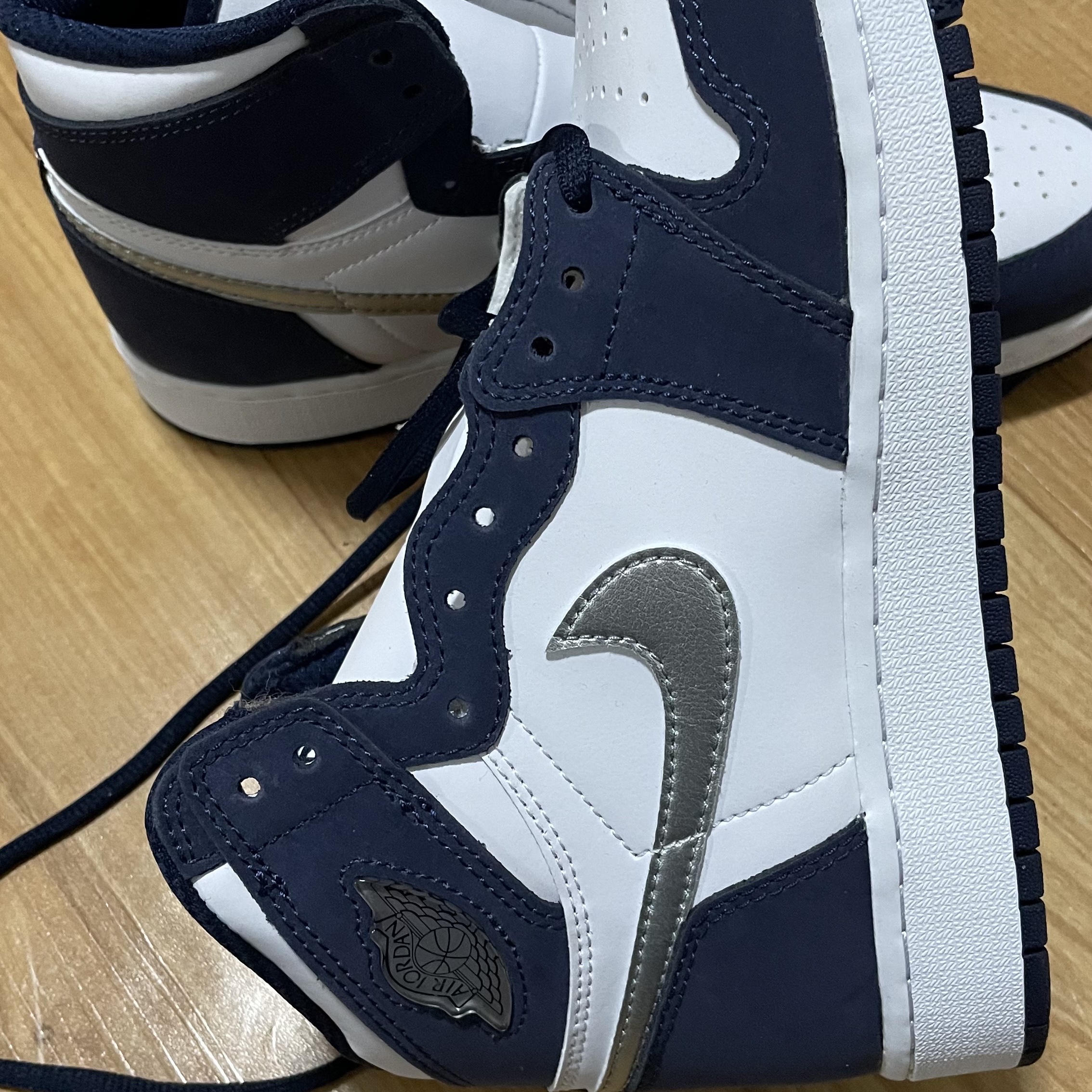 (GS) Jordan 1 Retro High OG CO.JP Midnight Navy 착용 스타일 - 4