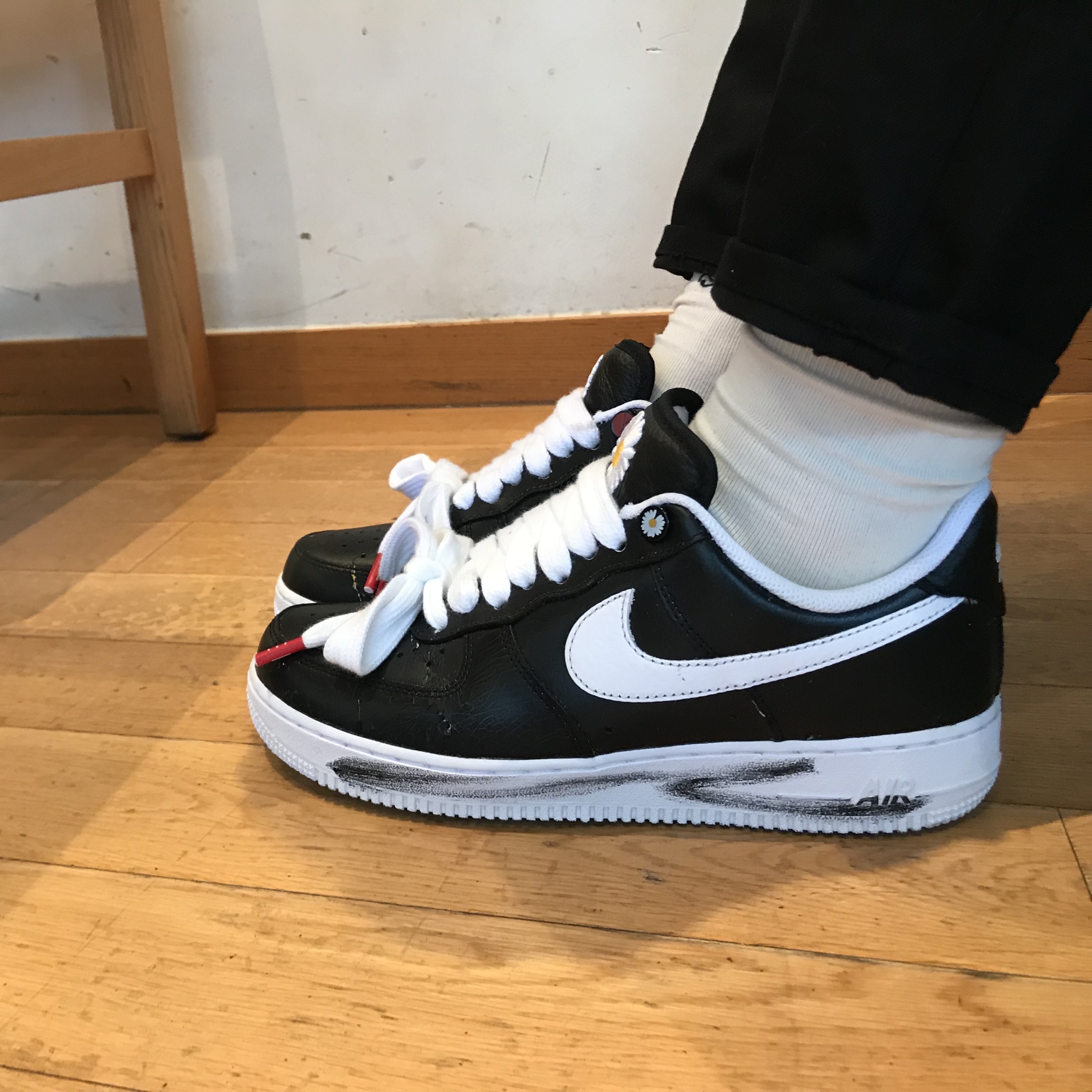 Nike x Peaceminusone Air Force 1 Low Para-Noise 착용 스타일