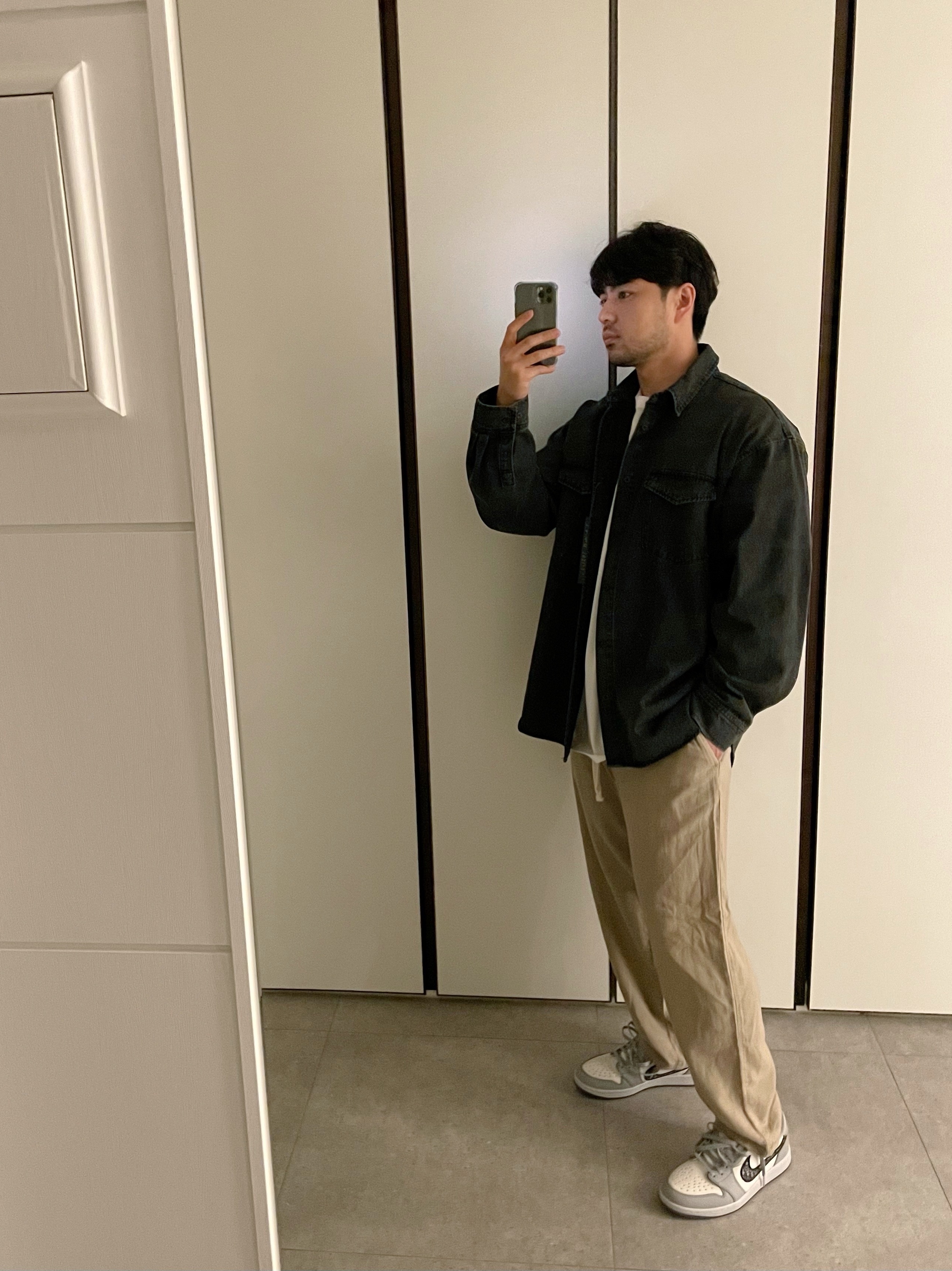 Jordan 1 x Dior Low OG 착용 스타일