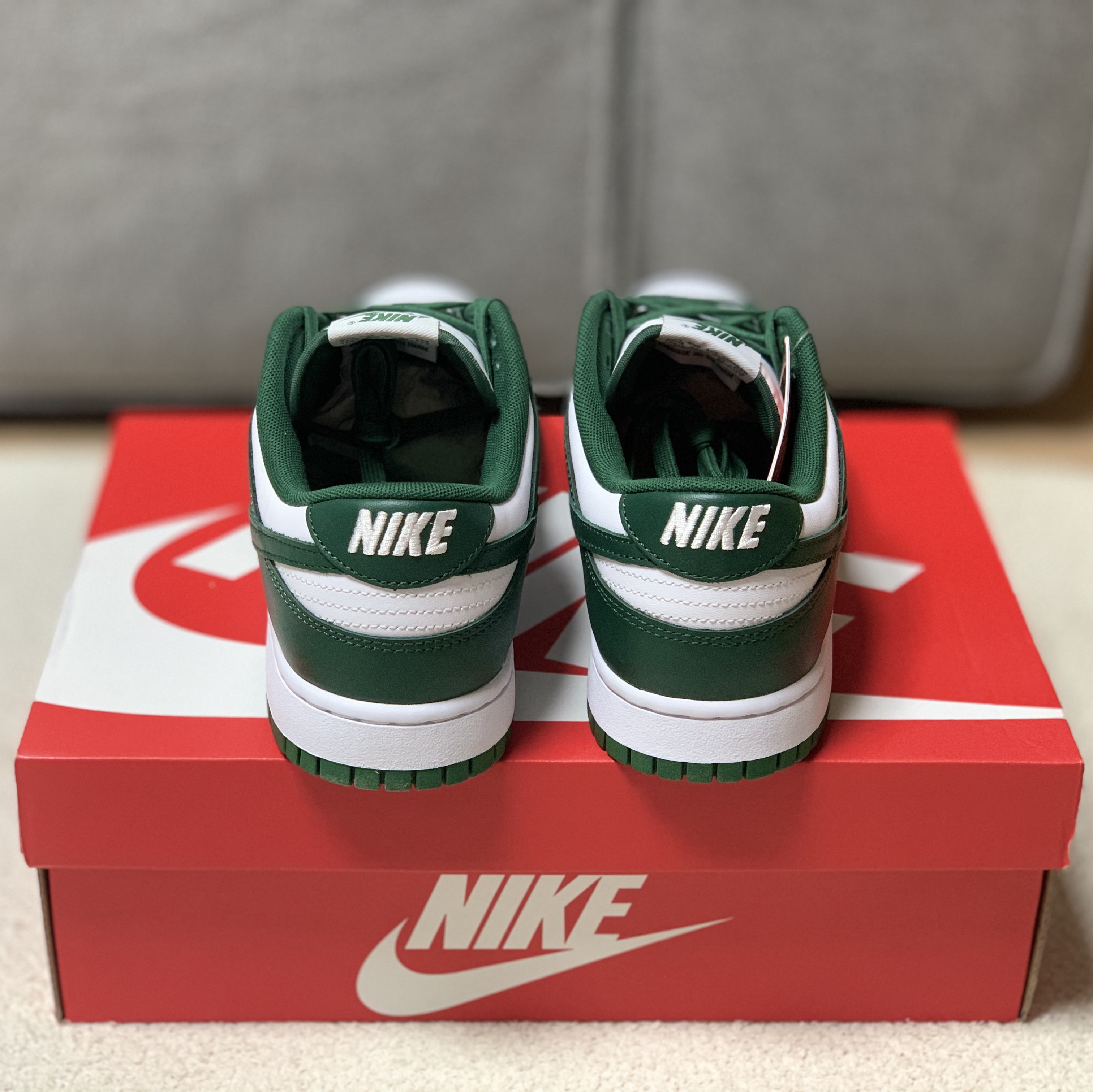 Nike Dunk Low Retro Varsity Green 착용 스타일 - 4