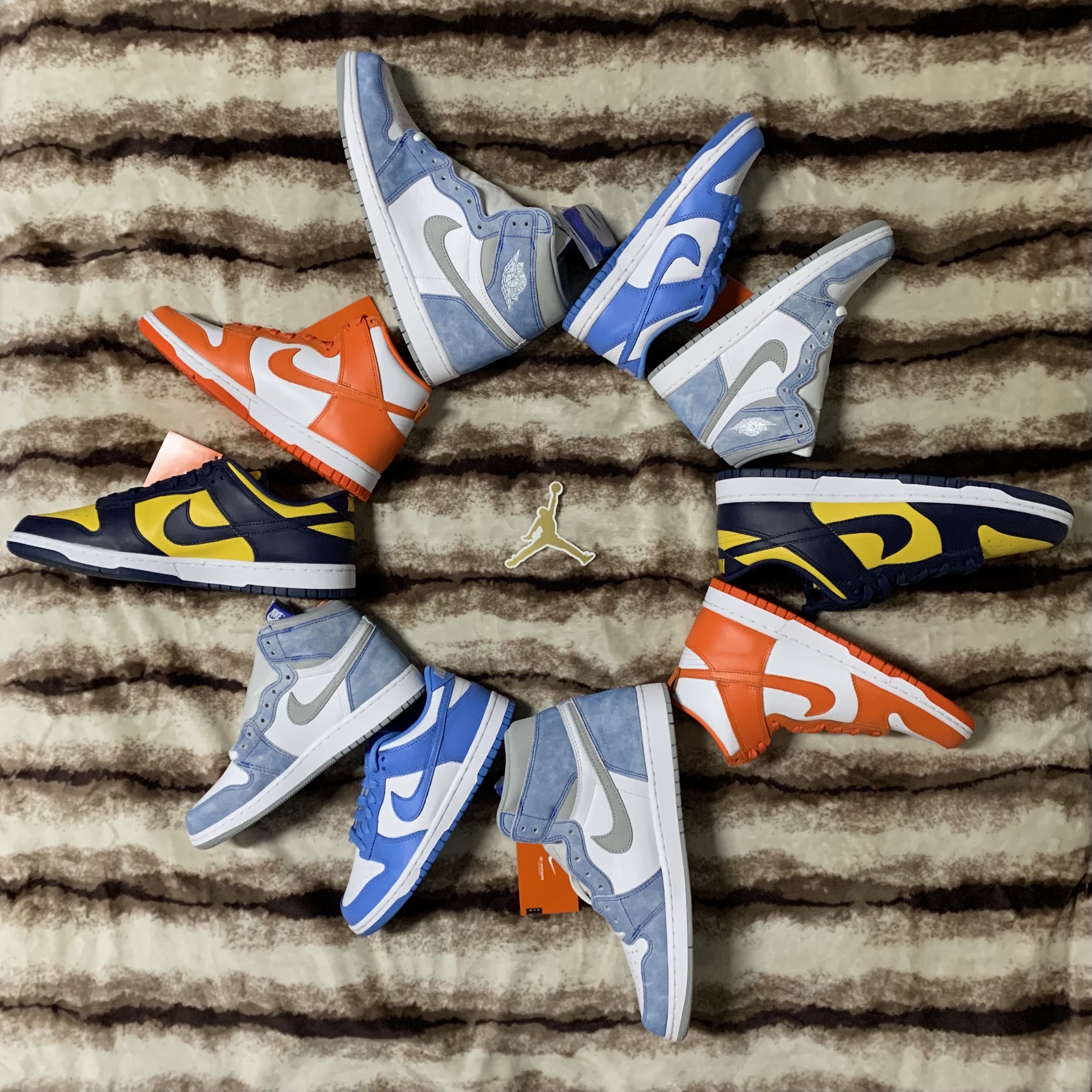 Jordan 1 Retro High OG Hyper Royal, (GS) Jordan 1 Retro High OG Hyper Royal 착용 스타일