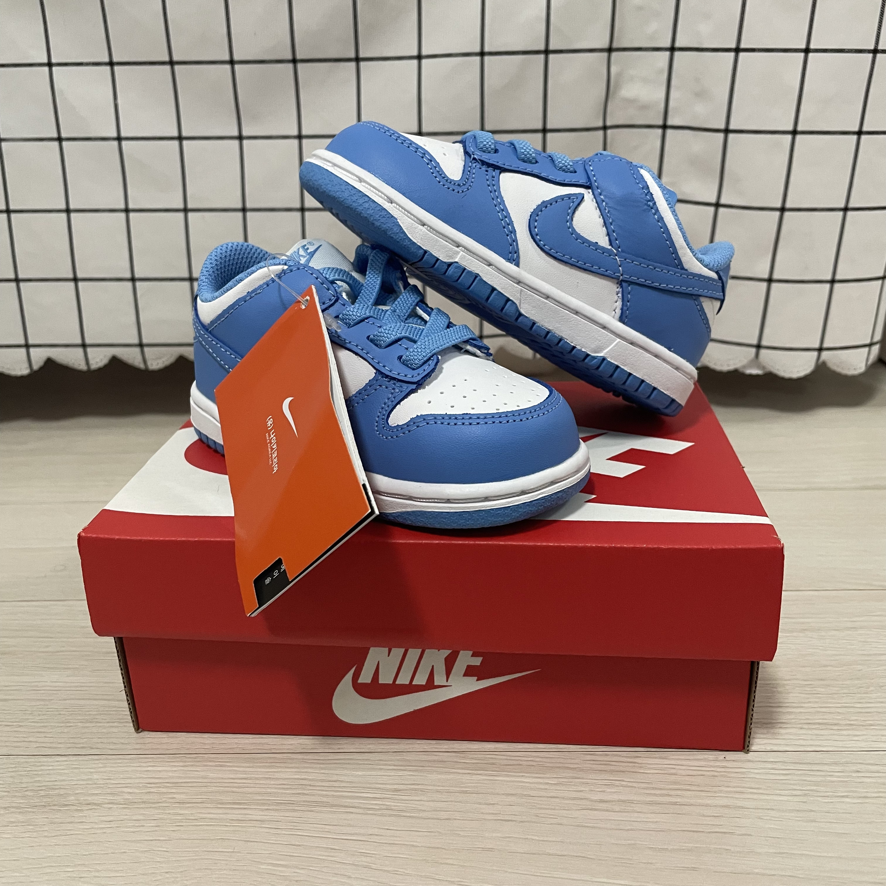(TD) Nike Dunk Low University Blue, (W) Nike Dunk Low Coast 착용 스타일 - 2