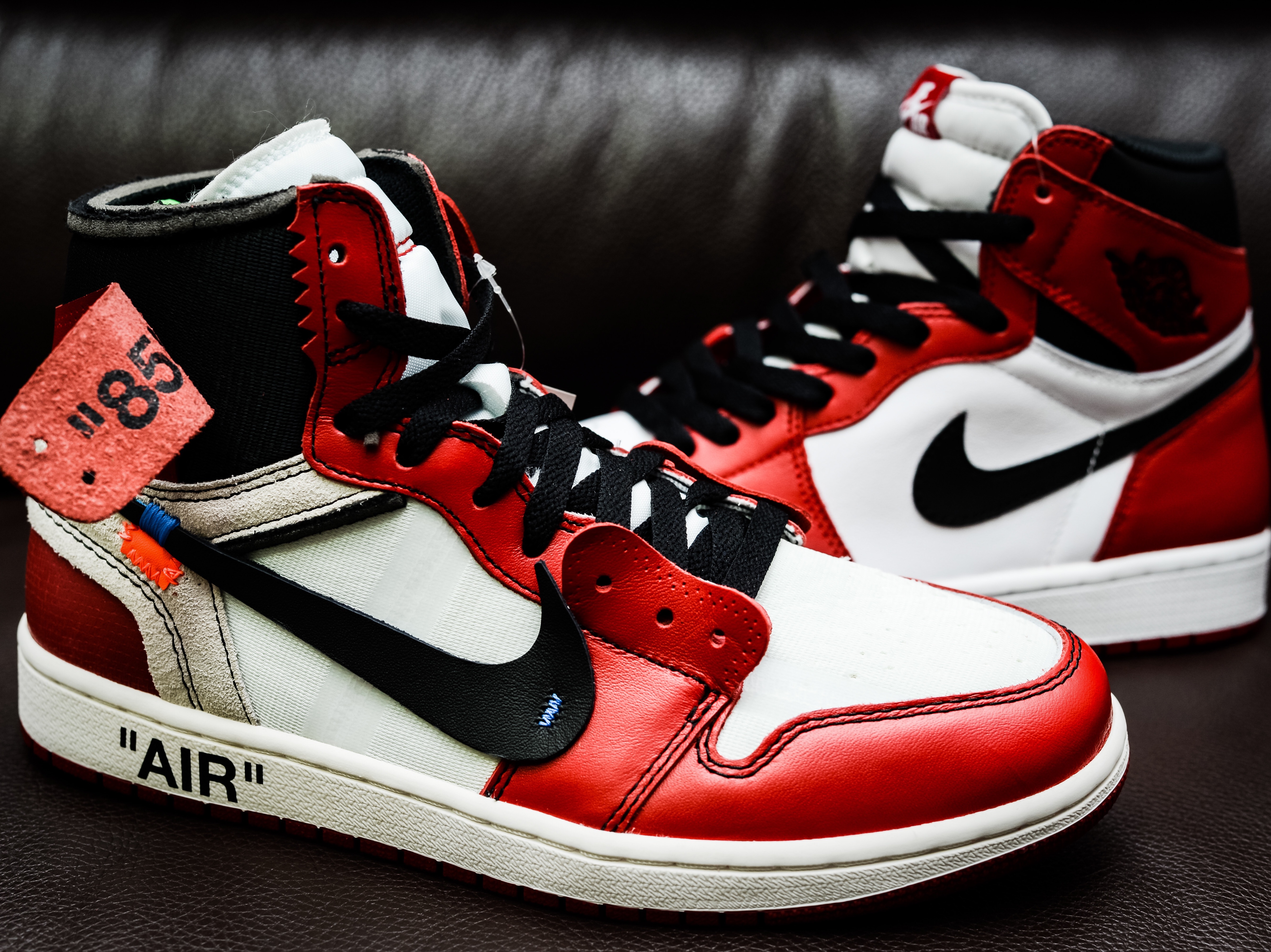 Jordan 1 x Off-White Retro High Chicago The Ten, Jordan 1 Retro High OG Chicago 2015 착용 스타일 - 3