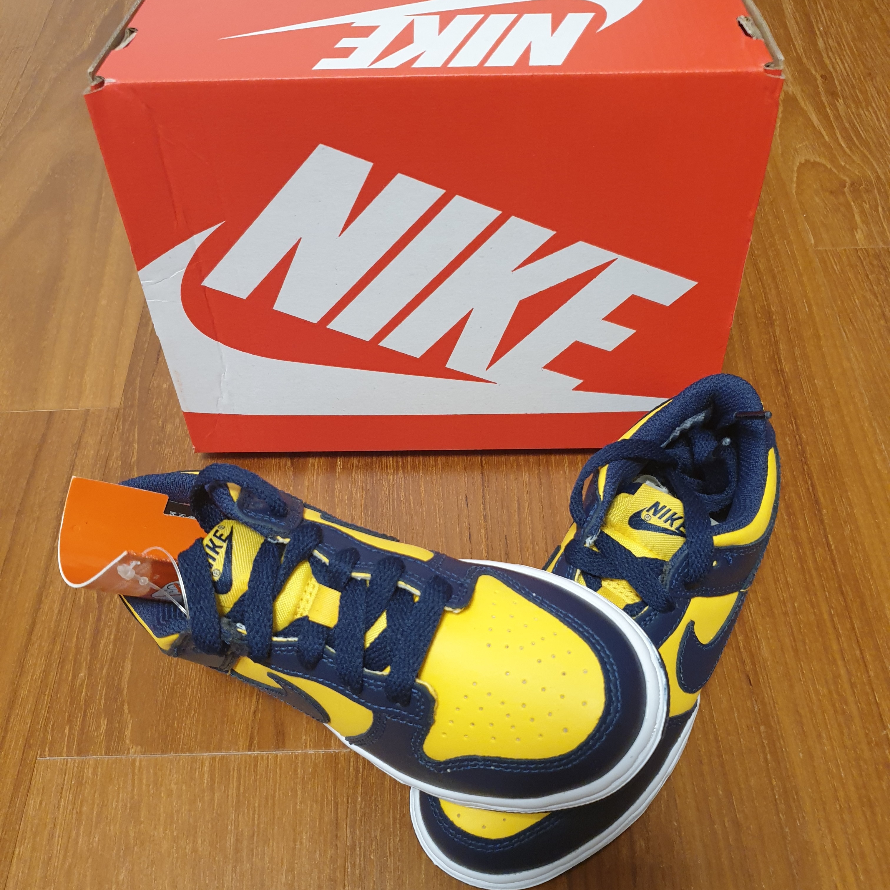 (PS) Nike Dunk Low Varsity Maize 착용 스타일 - 3