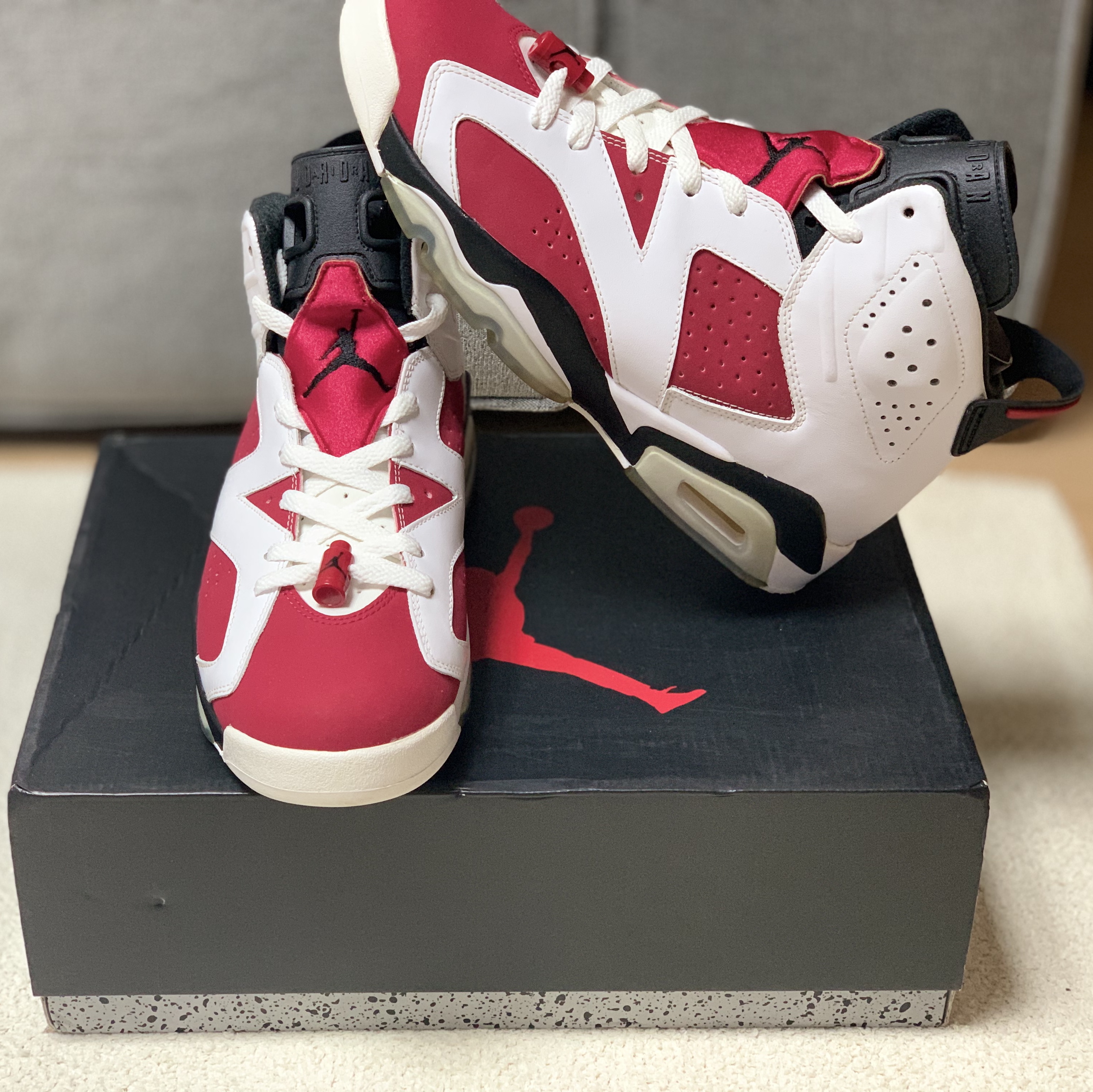 Jordan 6 Retro Carmine 2014 착용 스타일 - 2