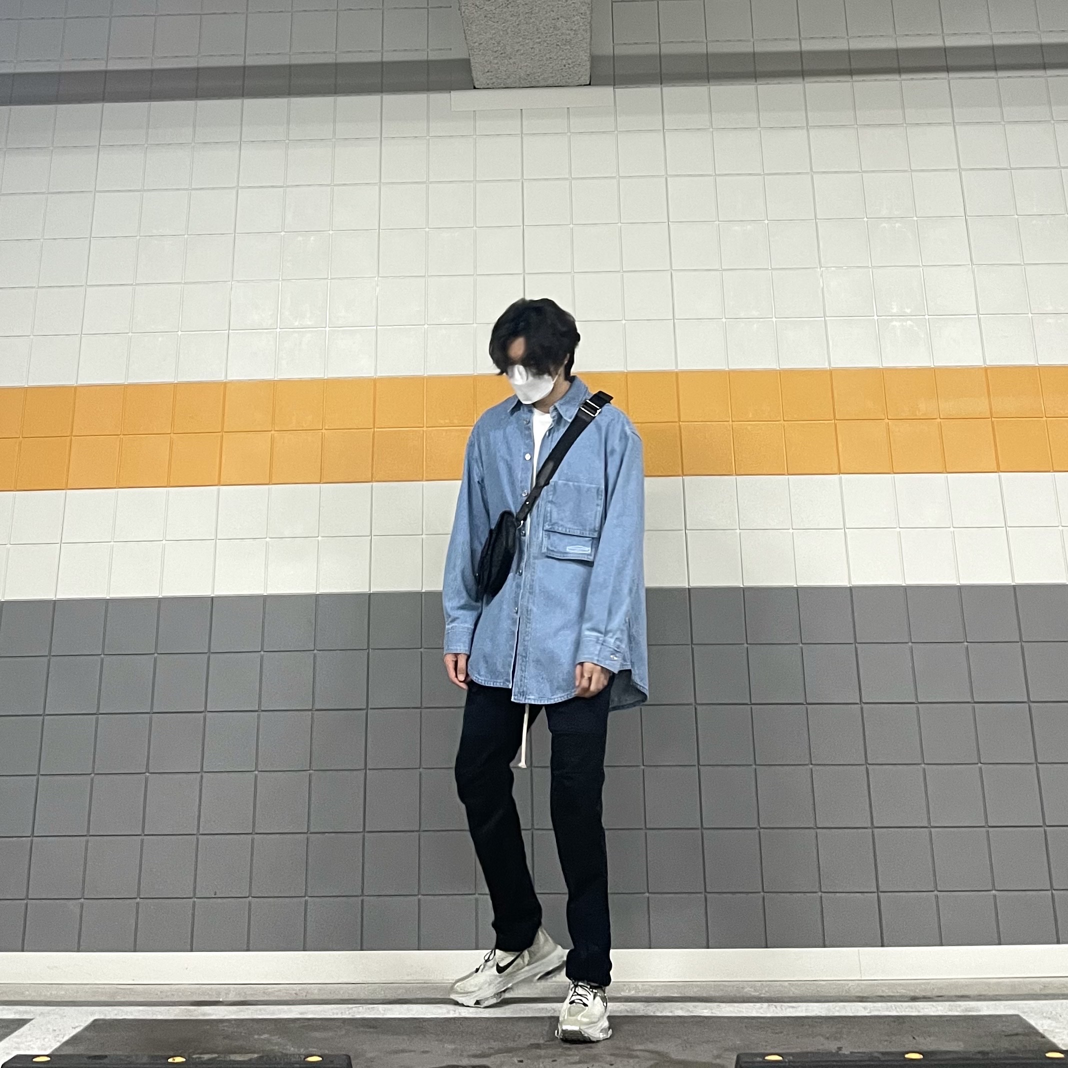 Nike x Matthew M Williams Zoom 004 Stone 착용 스타일
