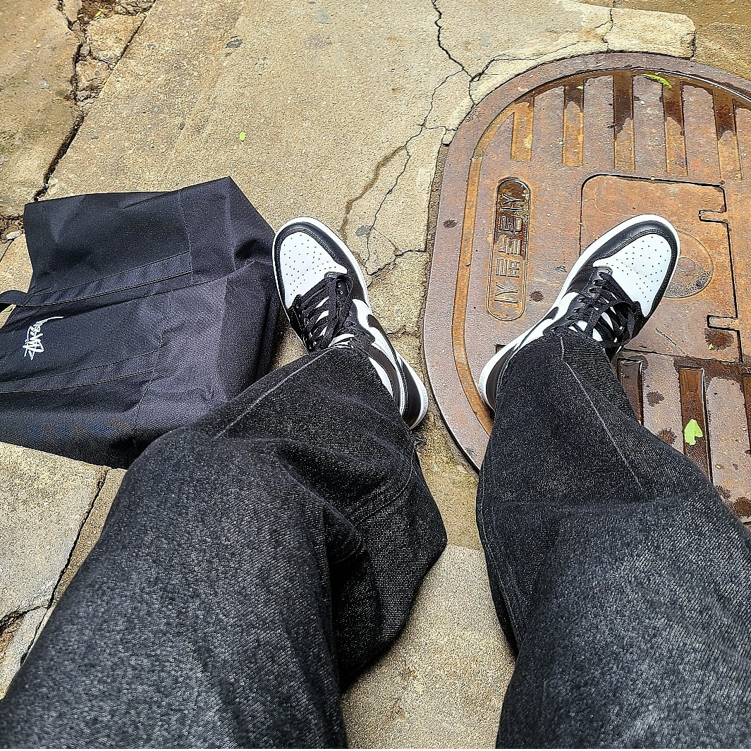 Jordan 1 Retro High OG Black White 2014 착용 스타일