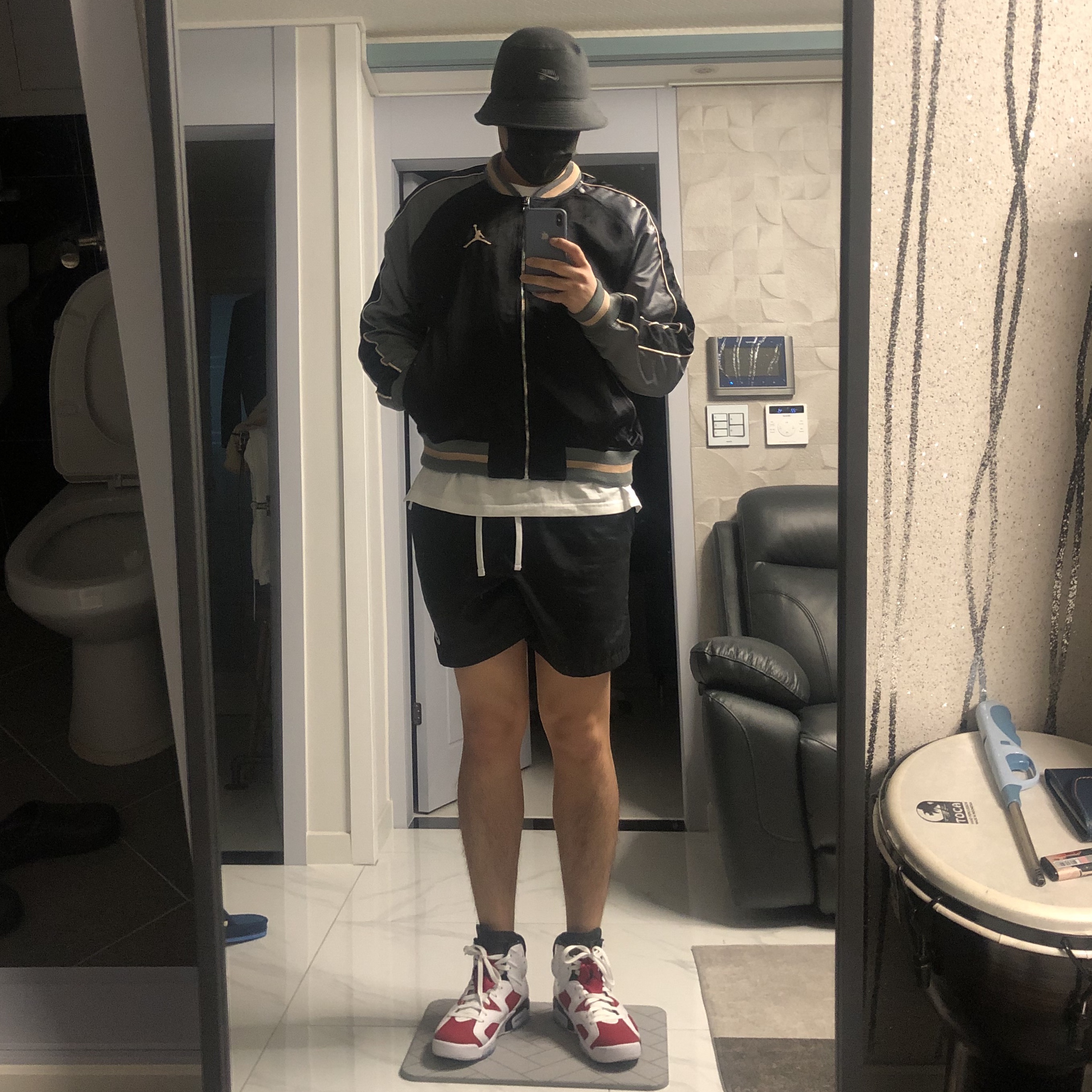Jordan 6 Retro Carmine 2021 착용 스타일