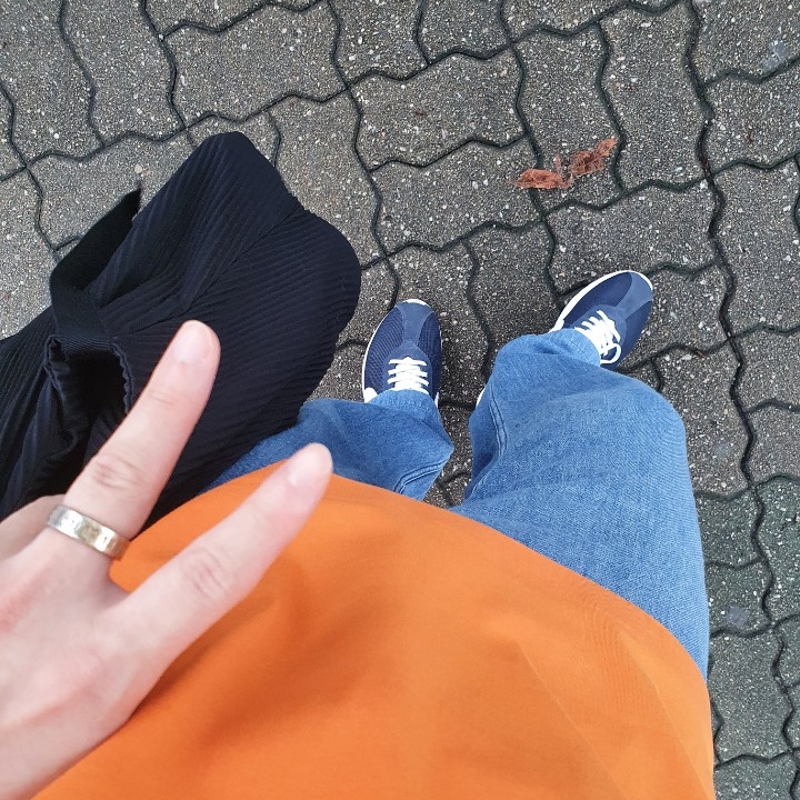 Nike x Fragment Roshe LD-1000 Obsidian 착용 스타일