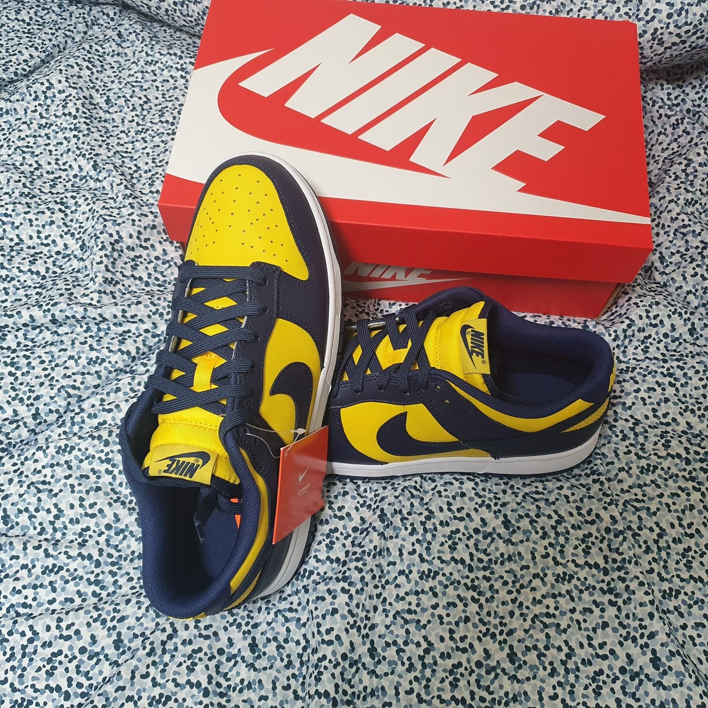 Nike Dunk Low Retro Varsity Maize 착용 스타일 - 3