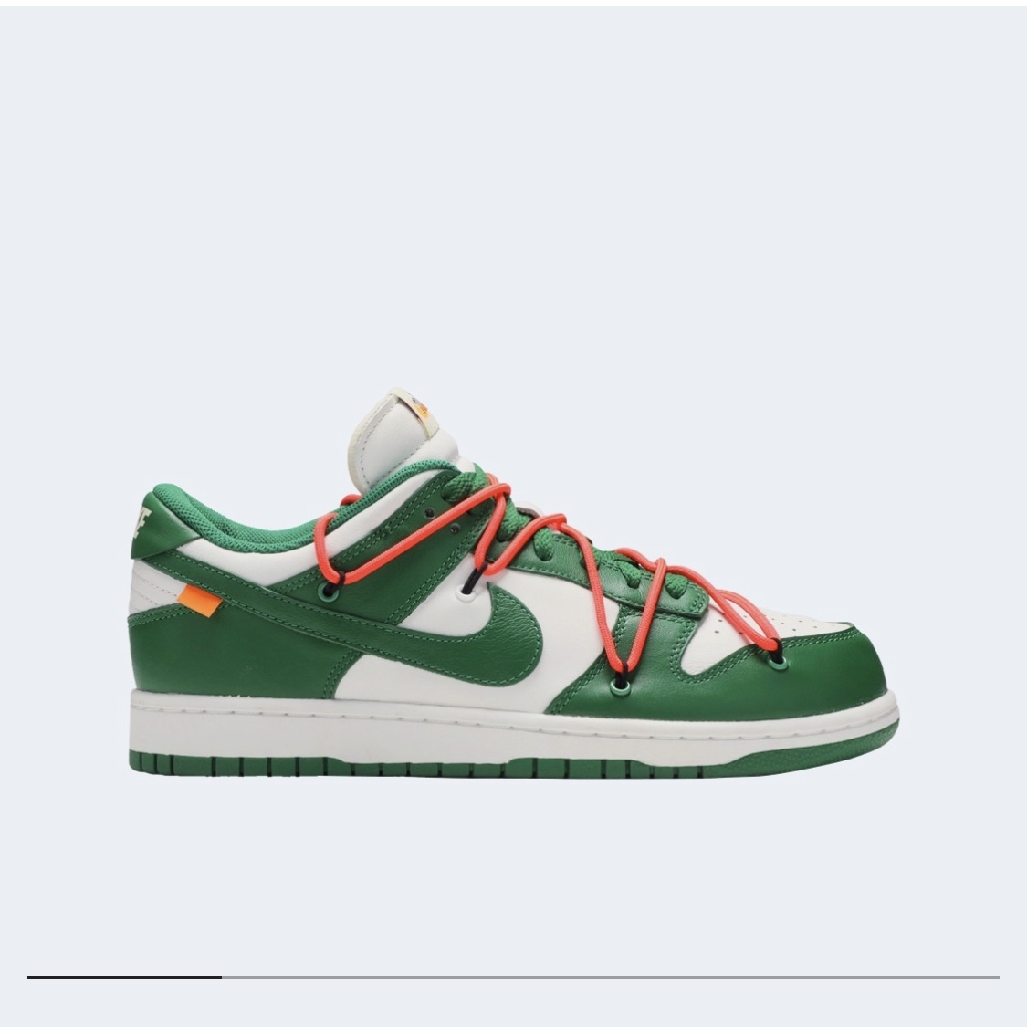 Nike x Off-White Dunk Low Pine Green 착용 스타일