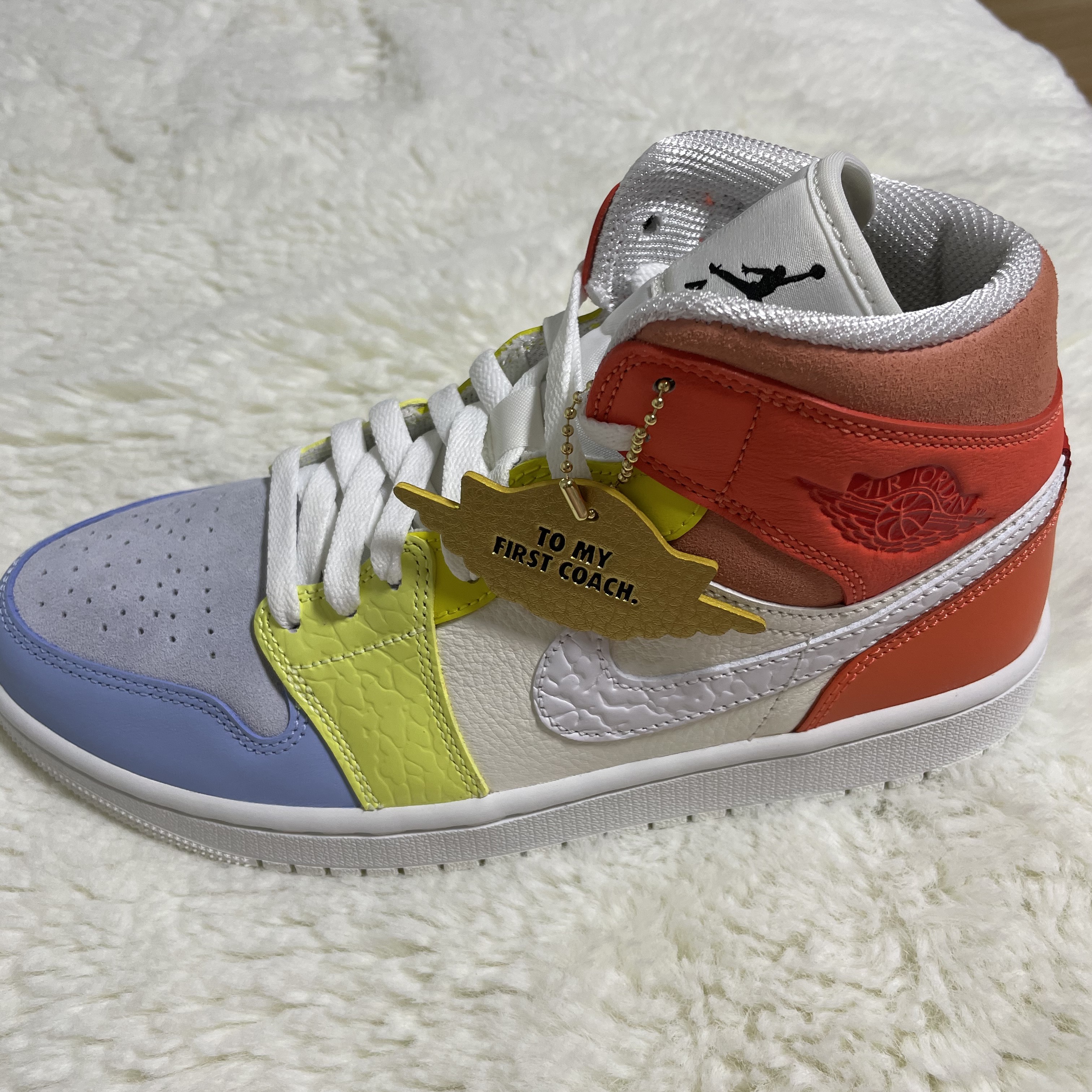 (W) Jordan 1 Mid To My First Coach 착용 스타일