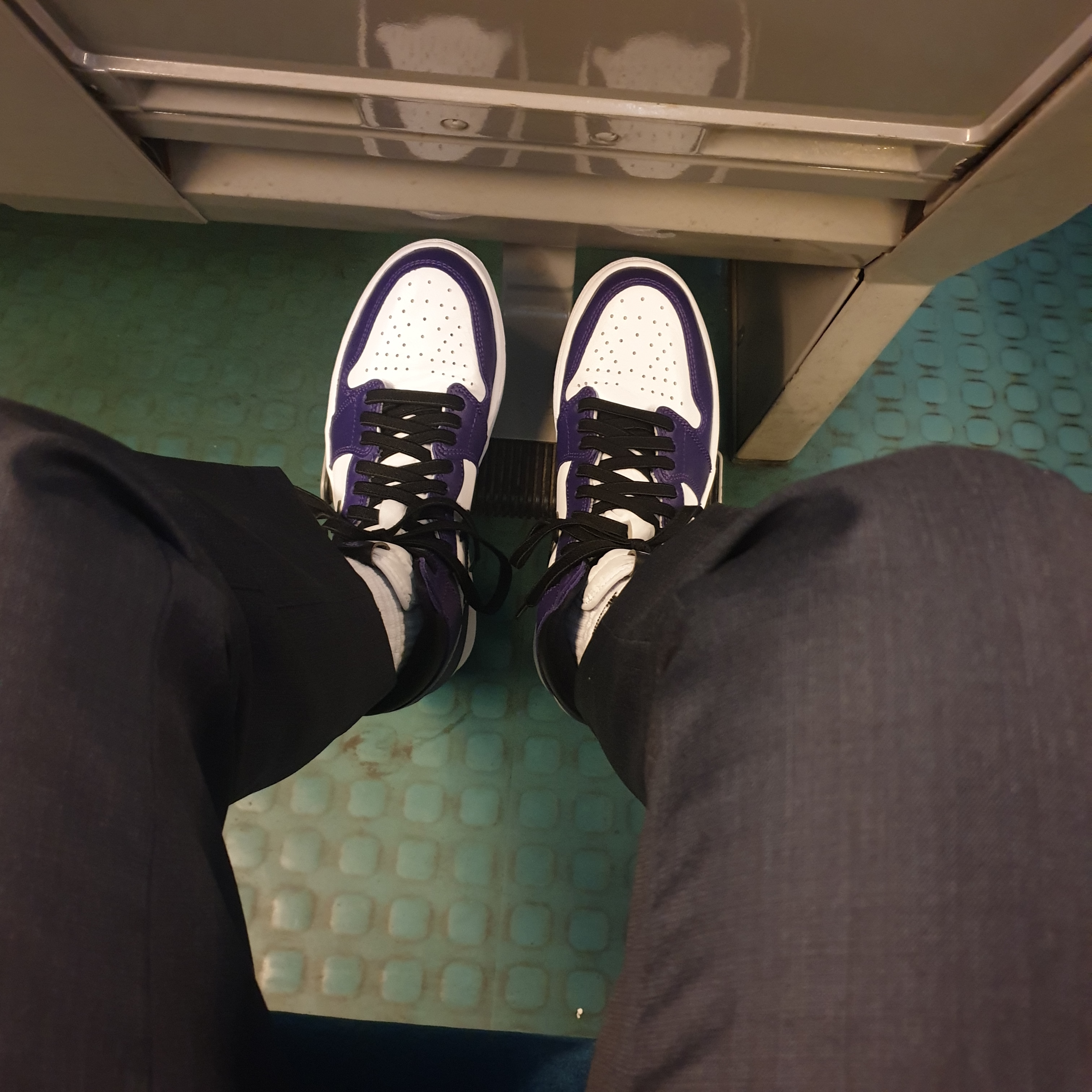 Jordan 1 Retro High OG Court Purple 2020 착용 스타일